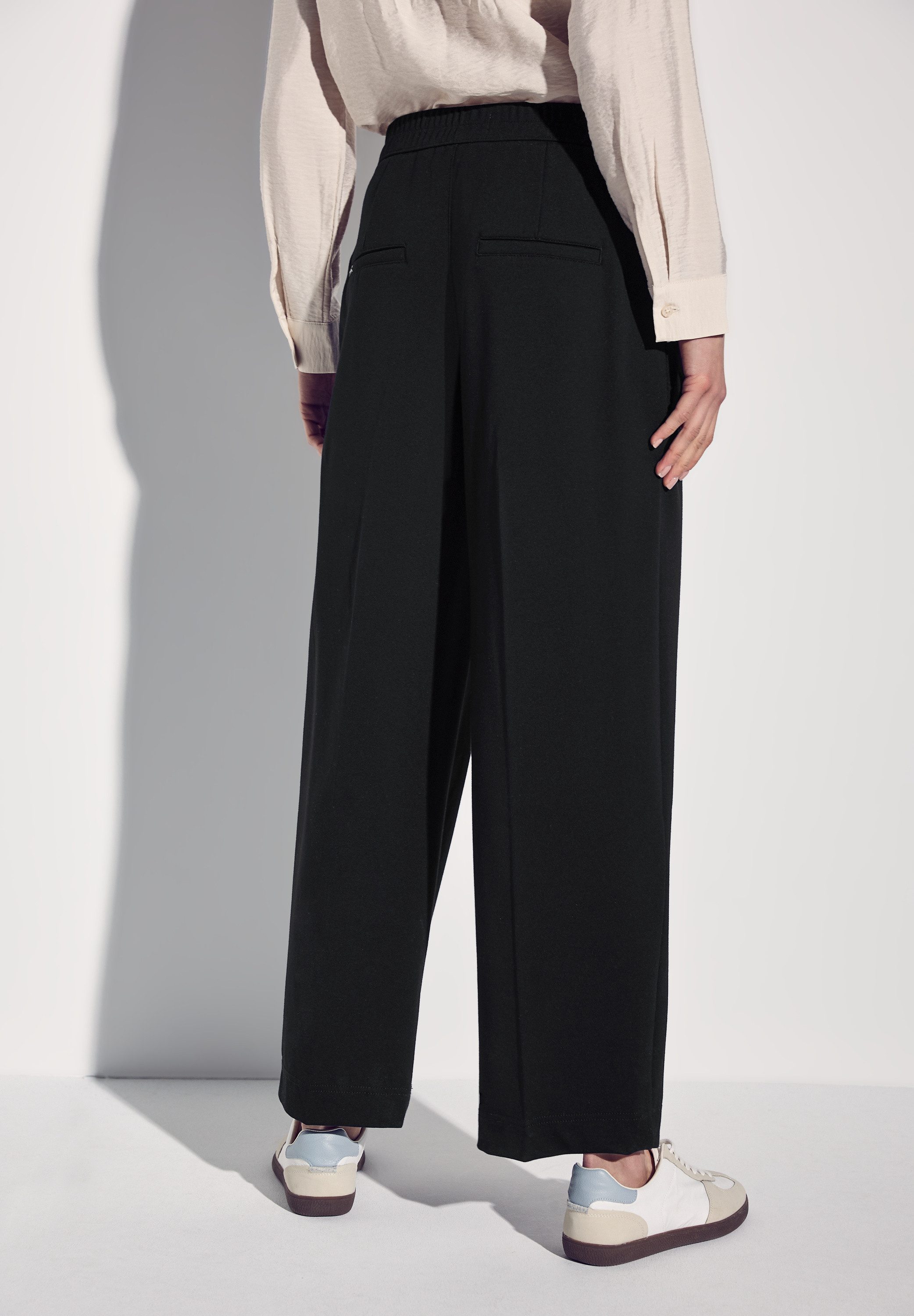 STREET ONE Stoffen broek met opgestikte zakken