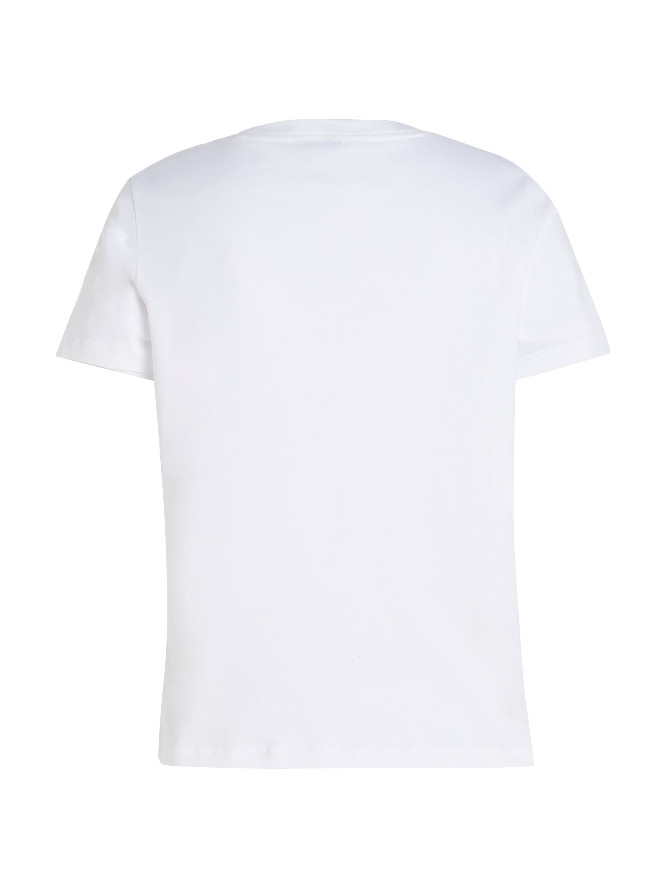 Tommy Hilfiger T-shirt REG CORP LOGO C-NK met logo en borduursel