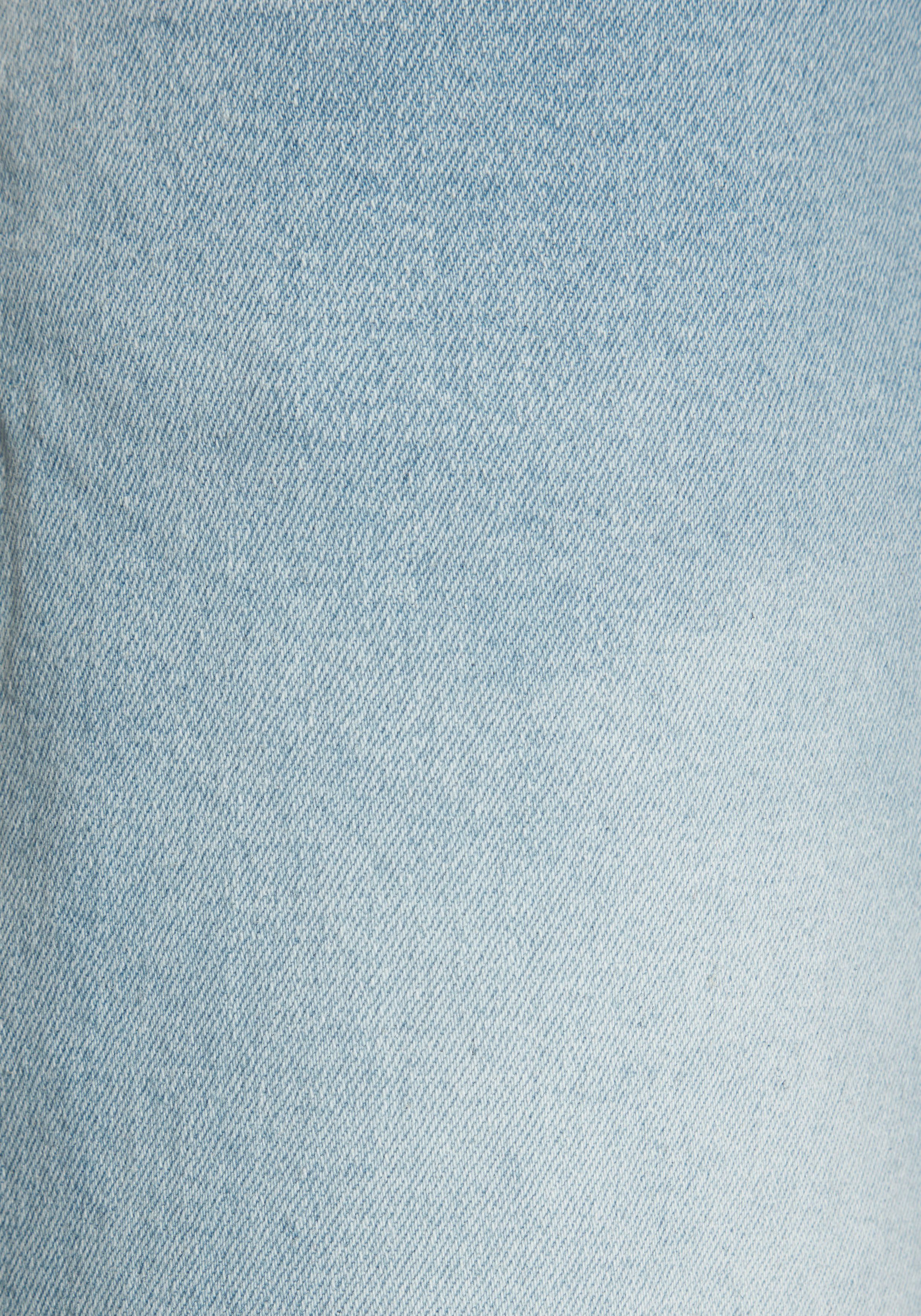 Lascana 7/8 jeans van katoen-denim, straight-leg