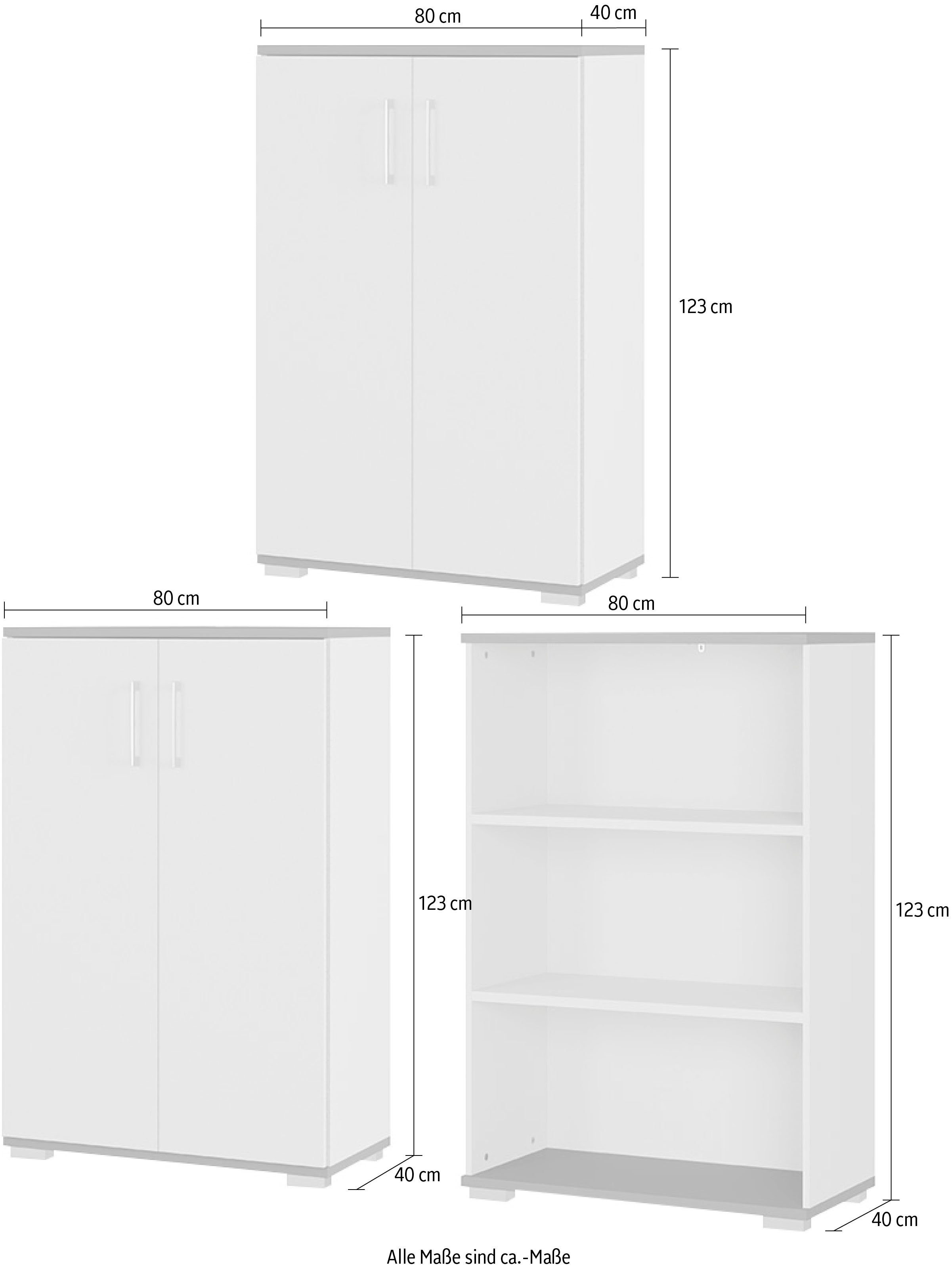 GERMANIA Set kantoormeubelen GW-Profi 3.0 (set, 3-delig)