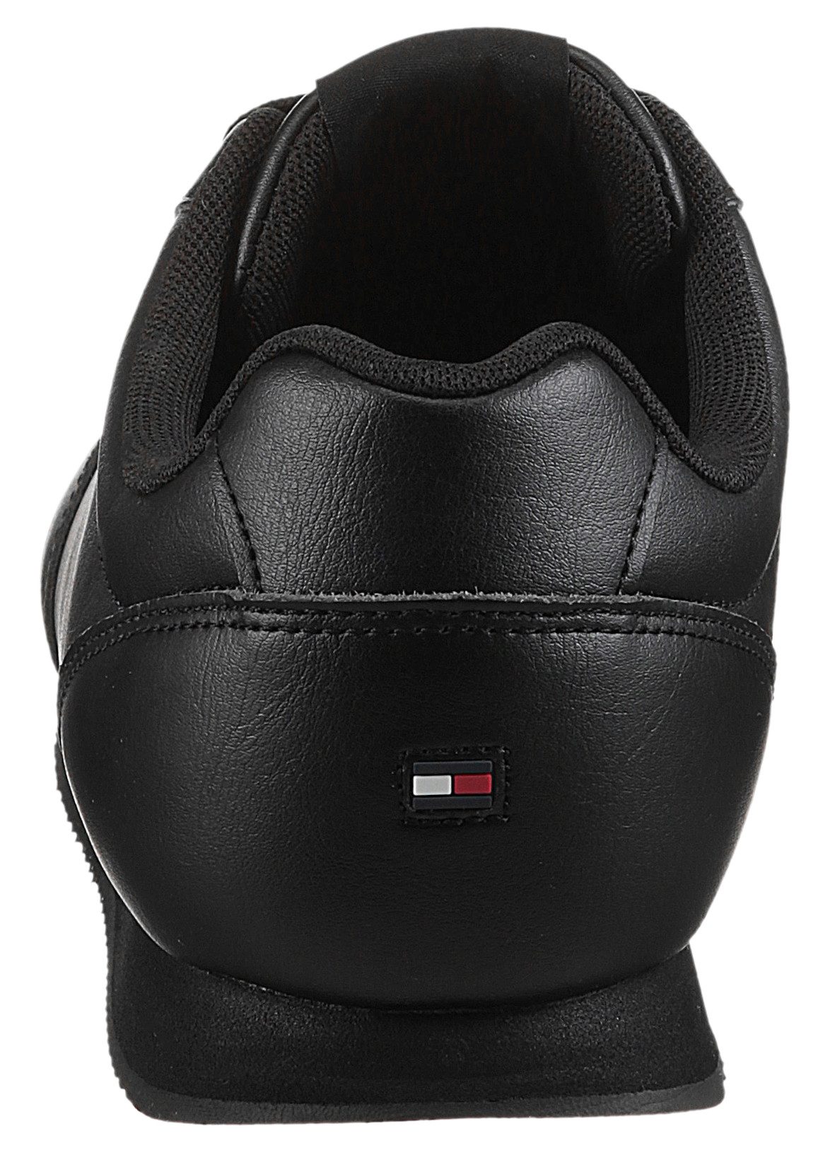 Tommy Hilfiger Plateausneakers LO RUNNER PU MIX , vrijetijdsschoen, halfschoen, veterschoen met gepolsterde schacht