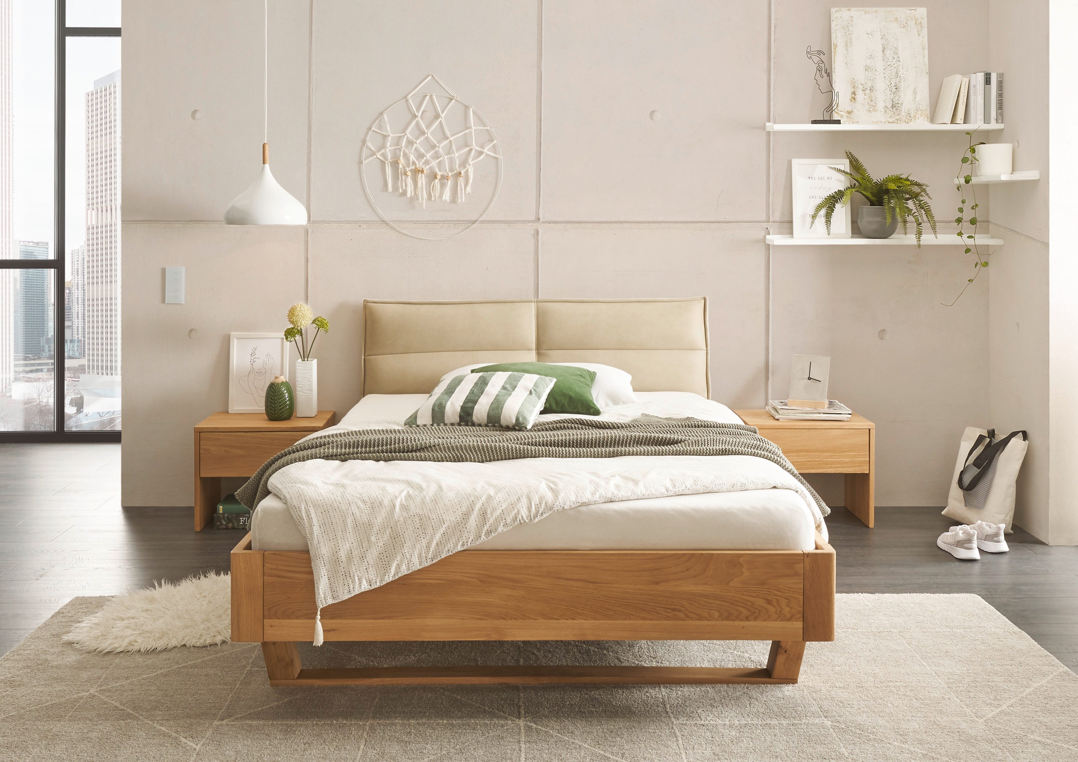 Schlafkontor Massief houten ledikant Tjark naar keuze bed met ligoppervlak in 140 of 180 cm