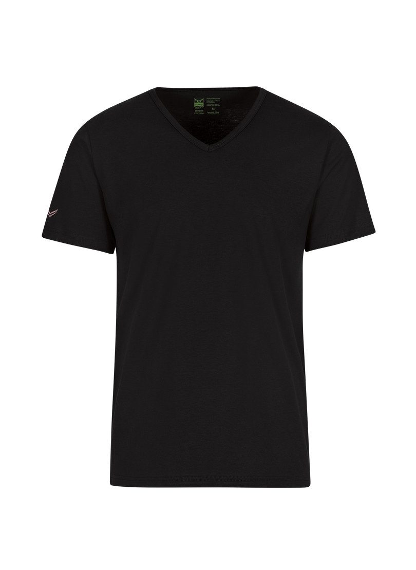 Trigema T-shirt TRIGEMA V-shirt van 100% bio-katoen (kbA) (1-delig)