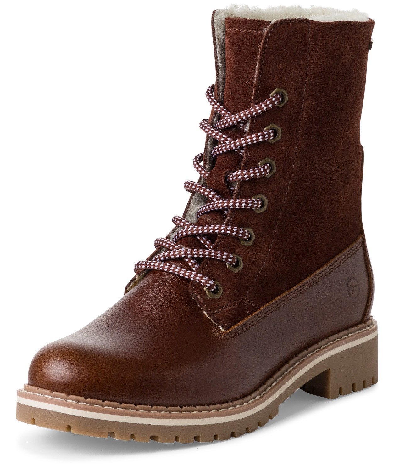 Tamaris Winterlaarzen hakken, winter-enkellaars, outdoor schoen met duo tex-uitrusting