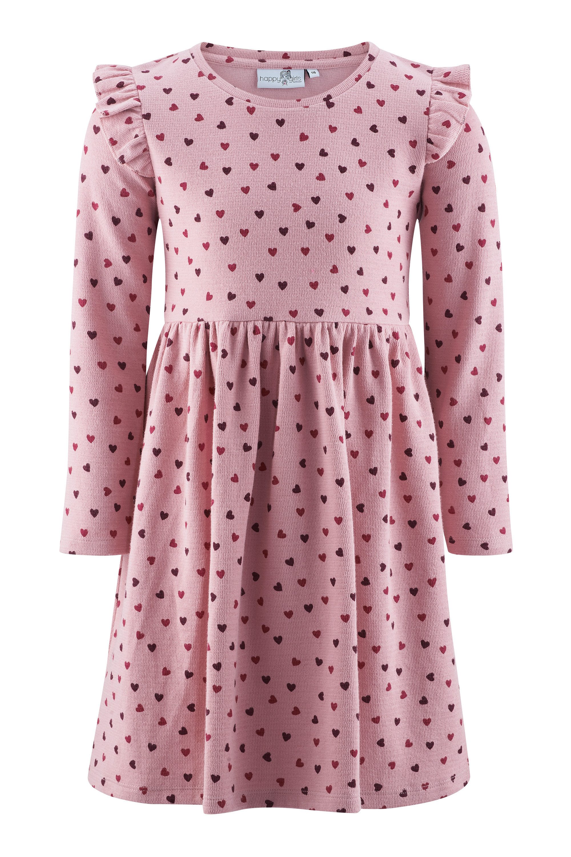happy girls Jerseyjurk meisjes jersey jurken maat 92 roze
