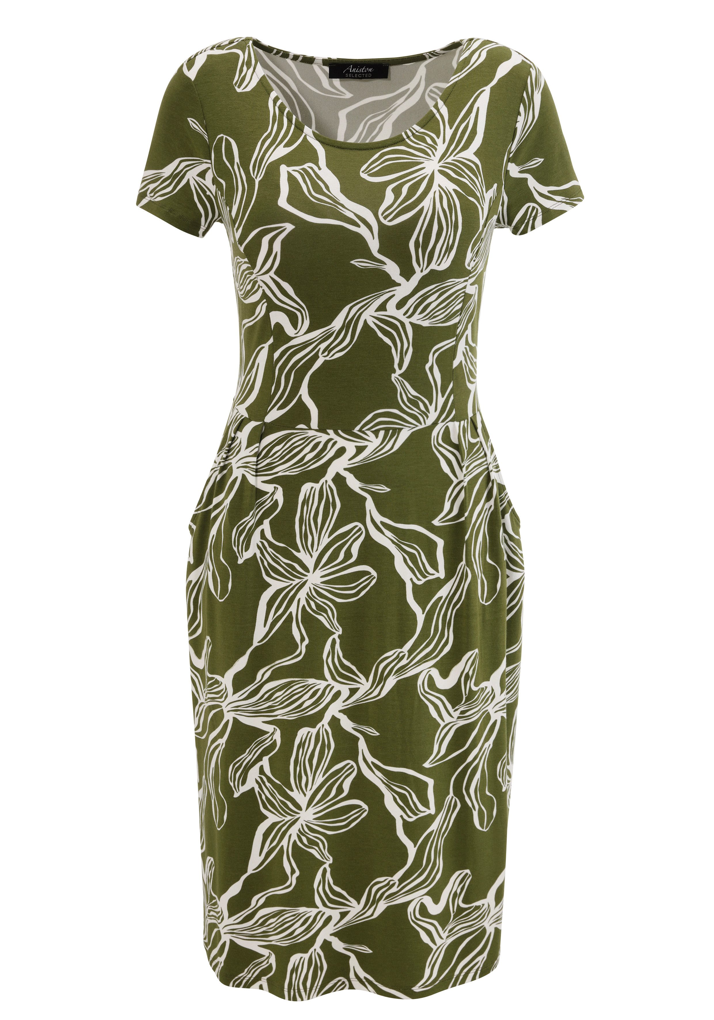 Aniston SELECTED Zomerjurk met twee steekzakken - nieuwe collectie