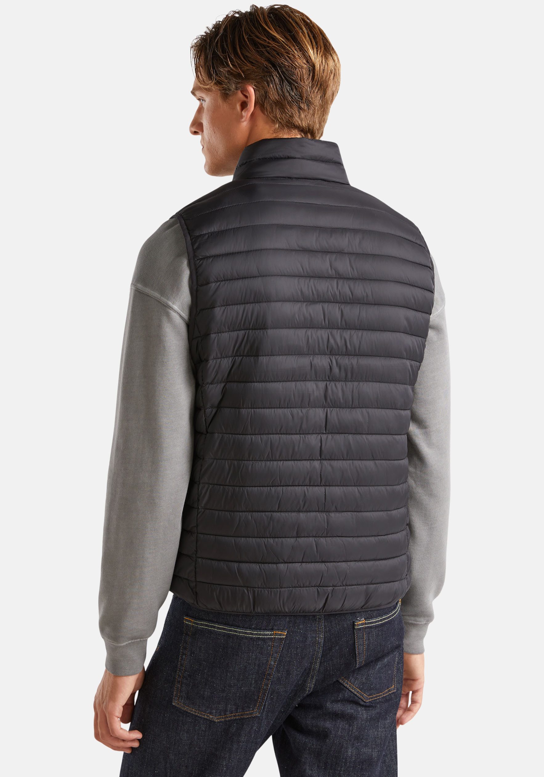 United Colors of Benetton Bodywarmer met ritszakken opzij