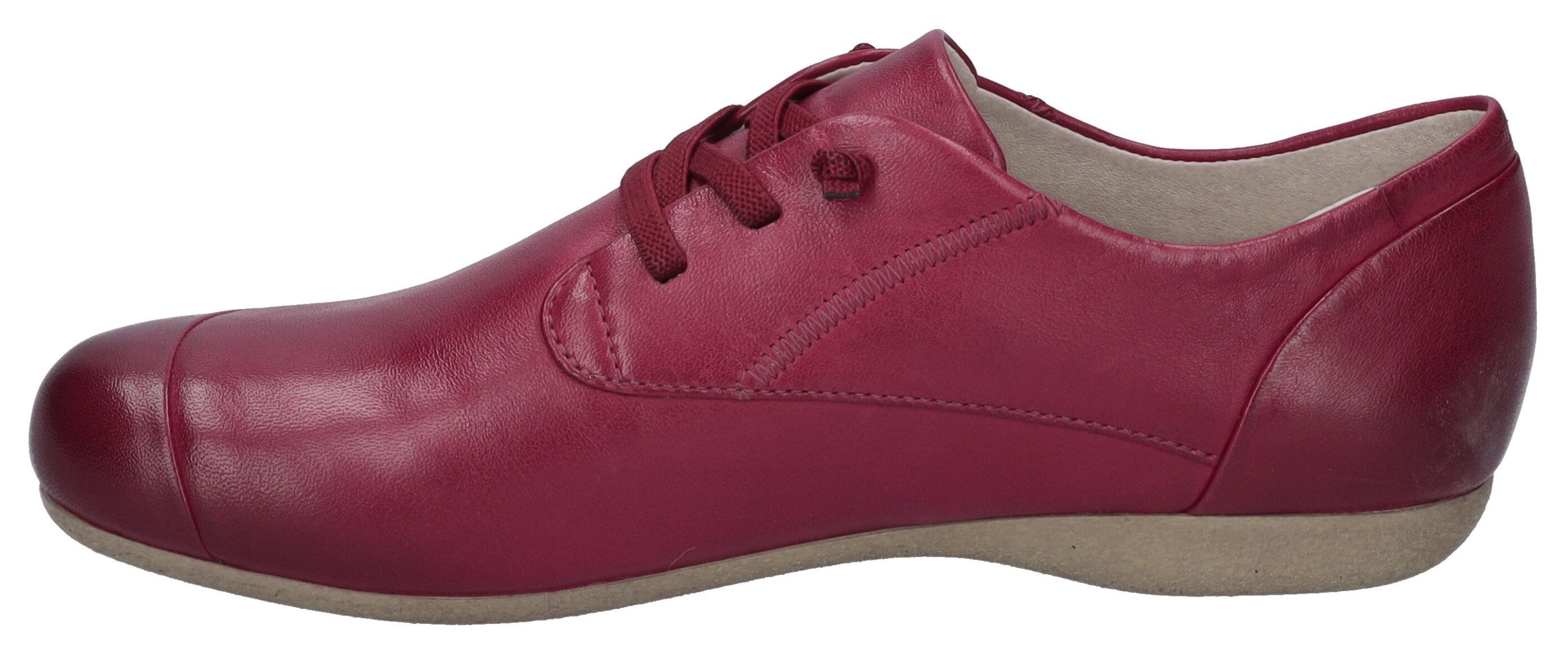 Josef Seibel Instappers Fiona 01 Comfortschoen, instapschoen met elastische decoratieve veters