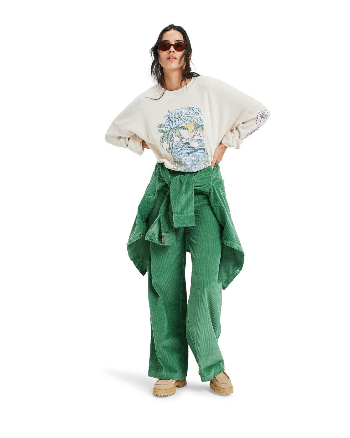 Roxy Stoffen broek Surf On Cloud Cord