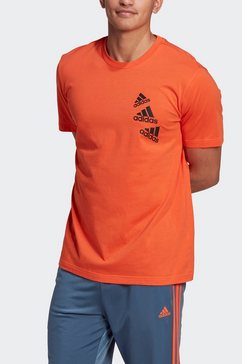 adidas sportswear t-shirt essentials brandlove oranje
