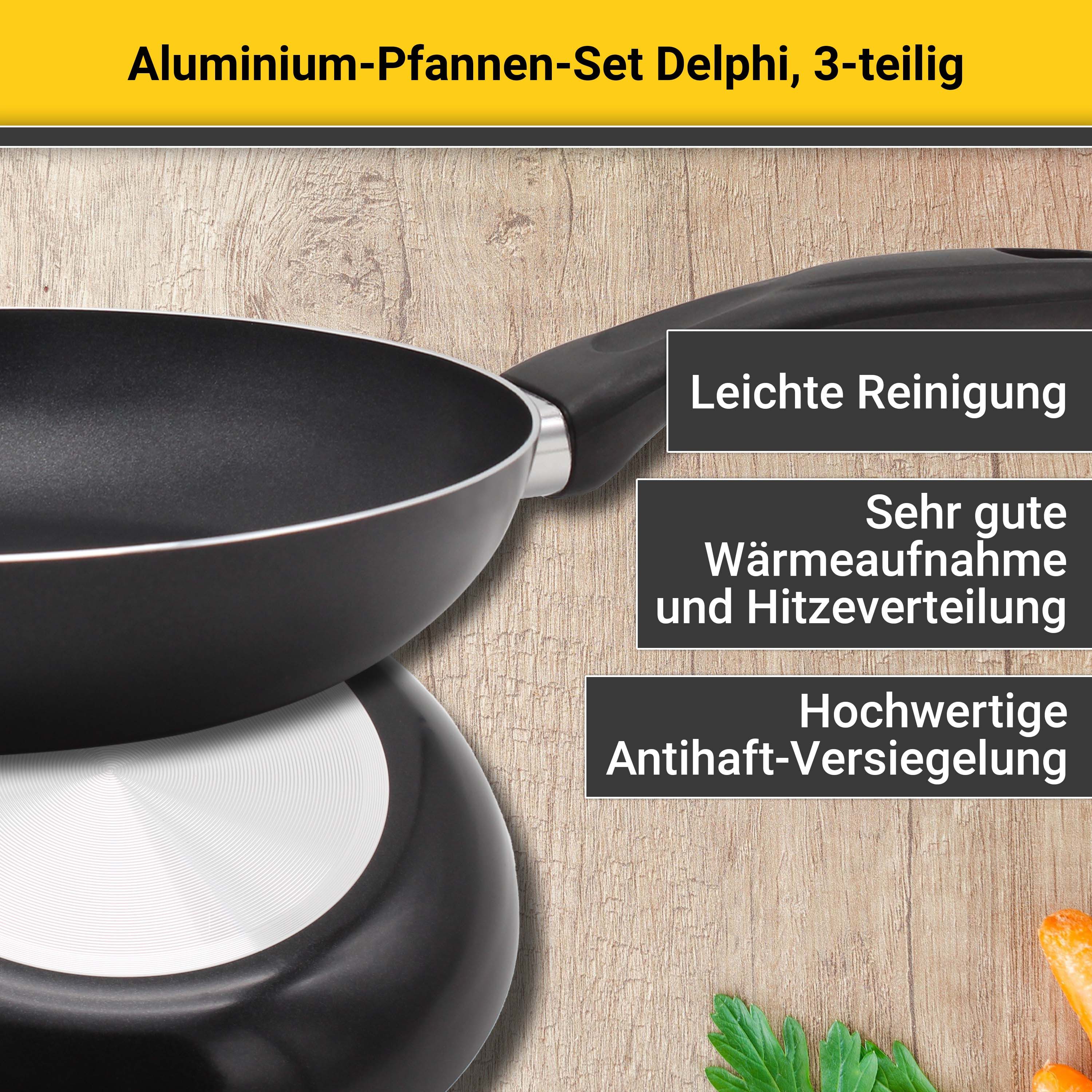 Krüger Pannenset Delphi Inductie (set, 3-delig)