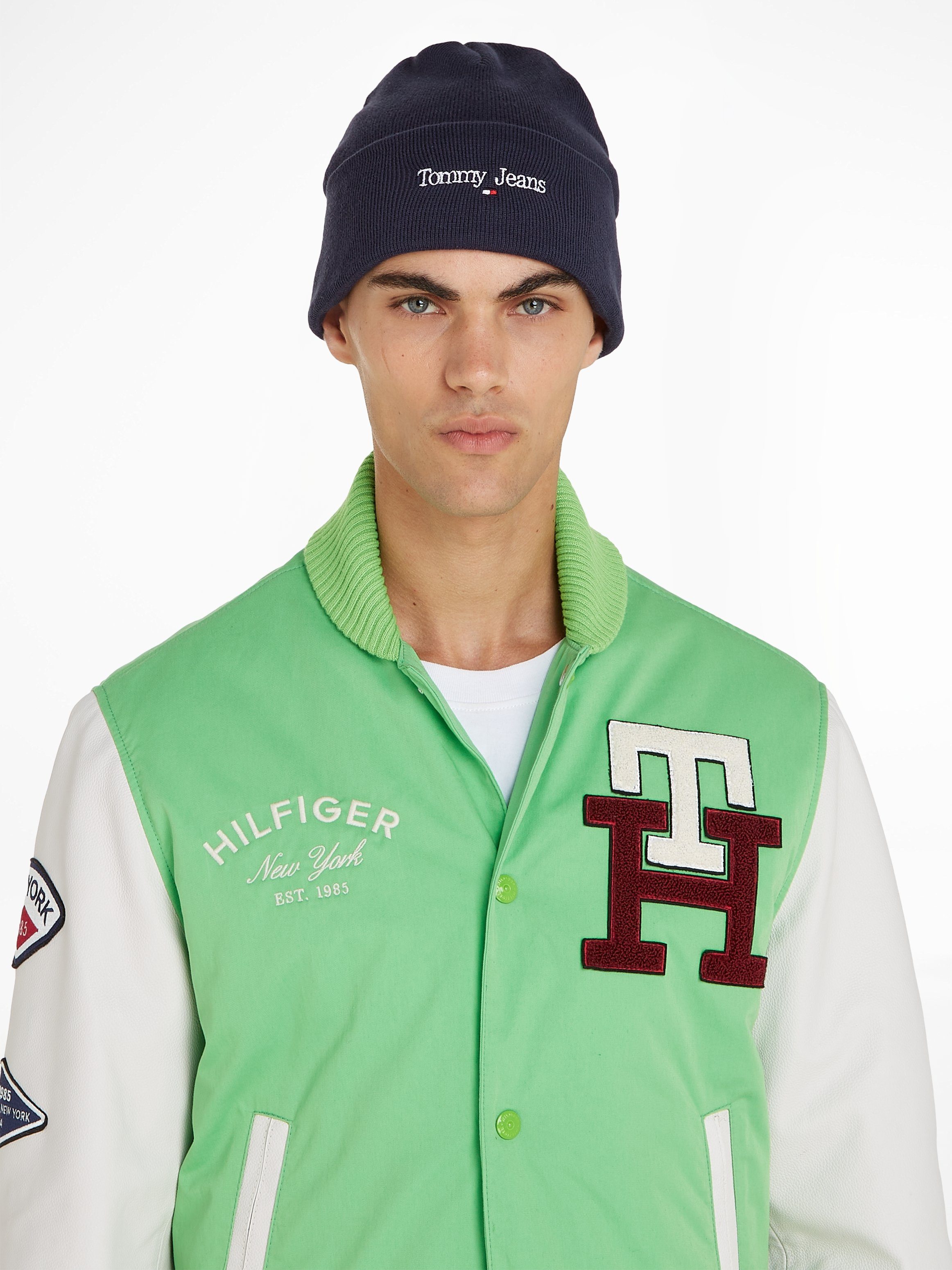 TOMMY JEANS Beanie coole stijl met verwarmende eigenschappen