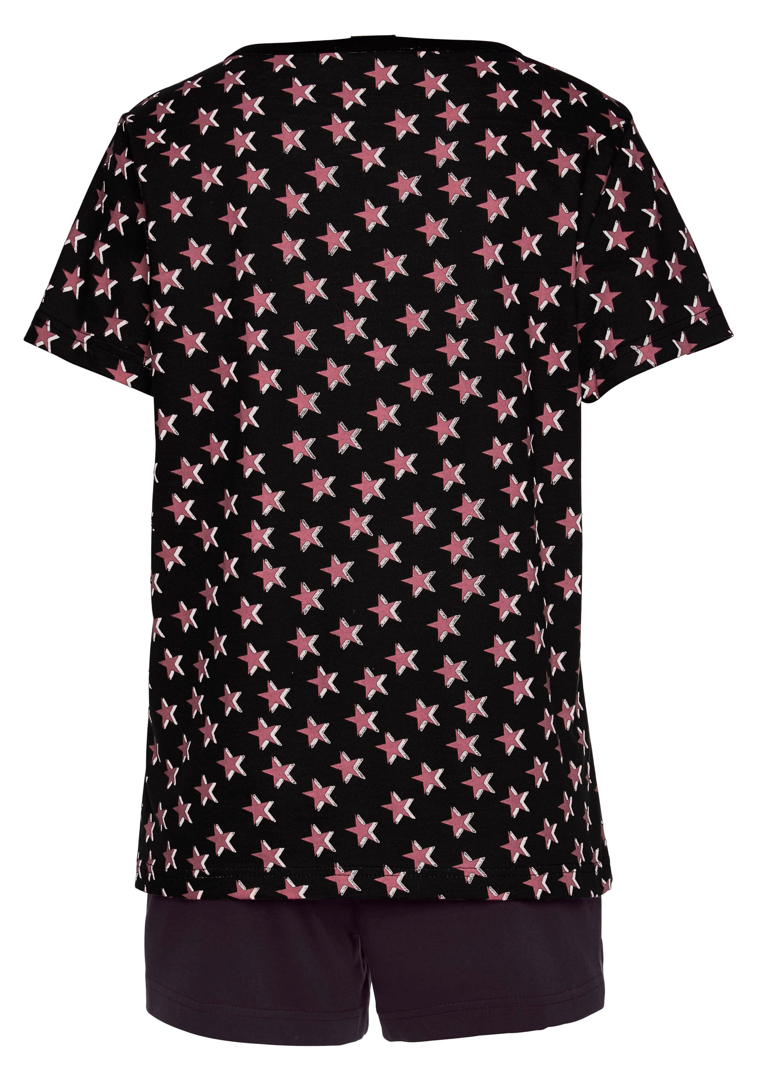 Vivance Dreams Shortama met sterretjesprint