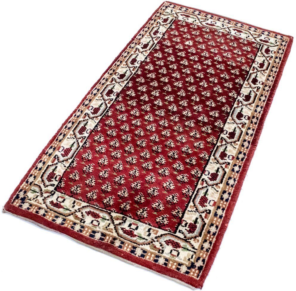 morgenland Wollen kleed Mir Teppich handgeknüpft rot-Orientteppich - Mir - Indus - 120 x 65 cm - rot