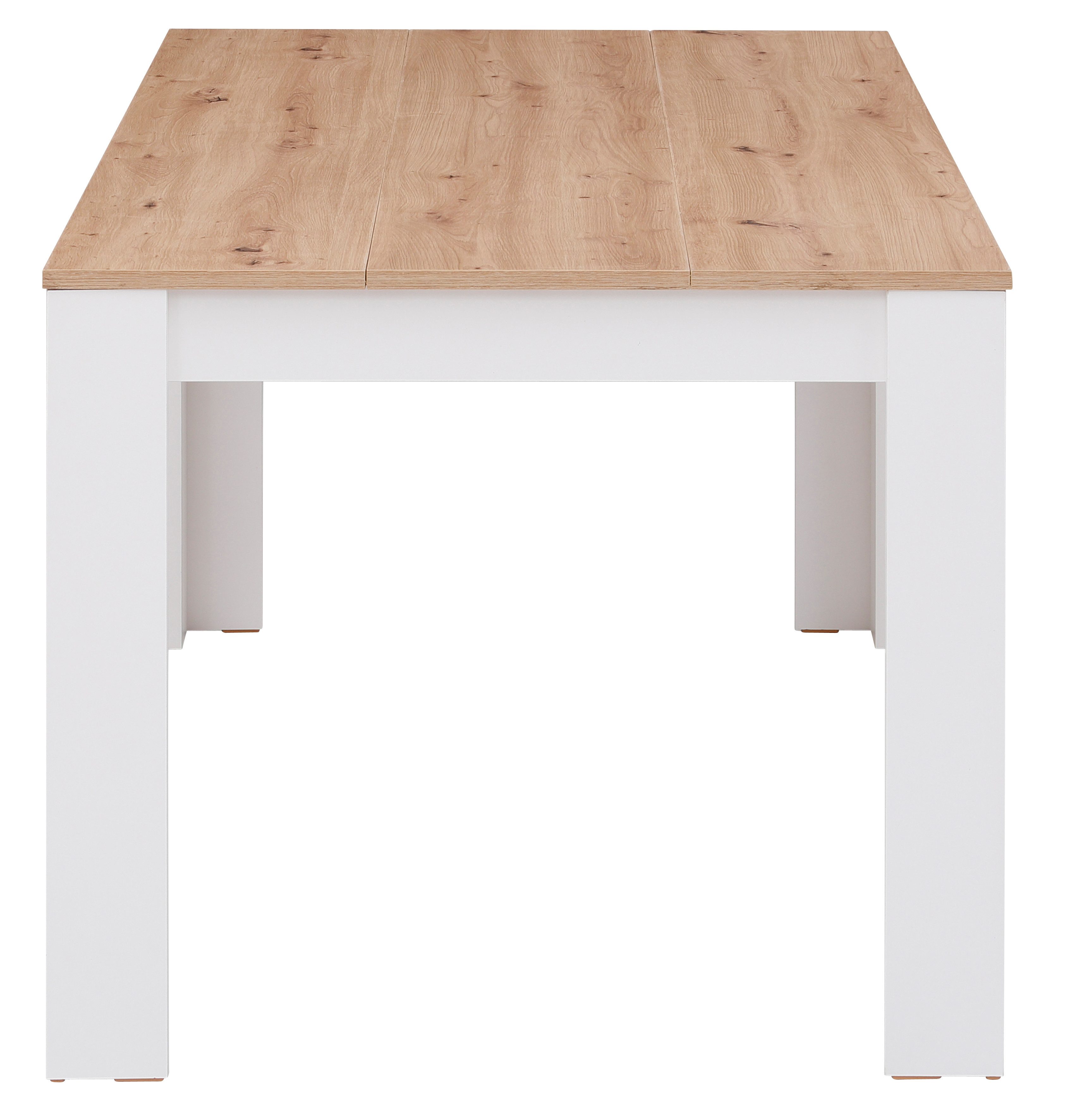 Home affaire Eettafel Bergamo keukentafel onderhoudsvriendelijke eettafel, verkrijgbaar in 3 maten, 140 cm uitschuifbaar