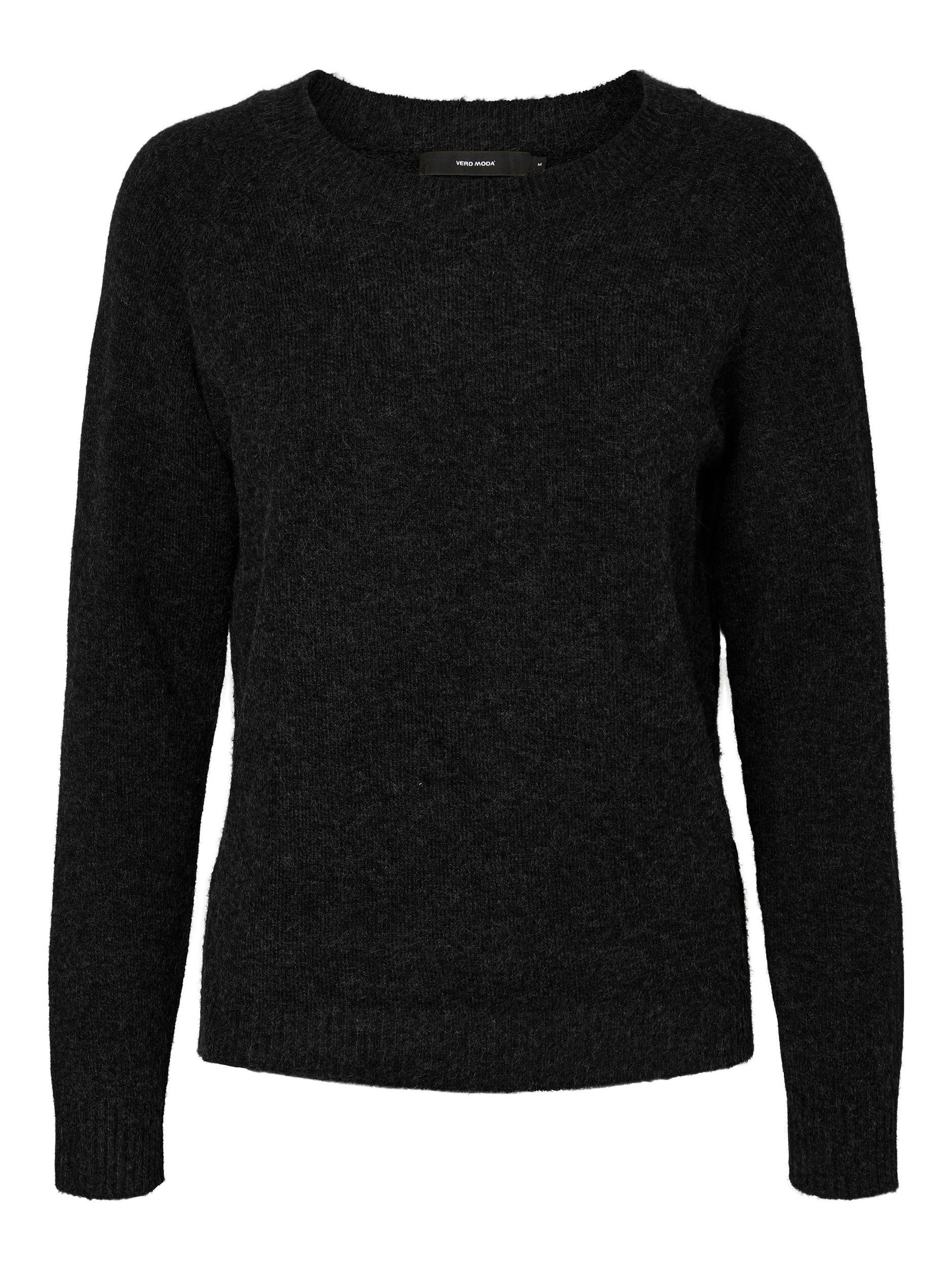 Vero Moda Trui met ronde hals VMDOFFY in gemêleerde look