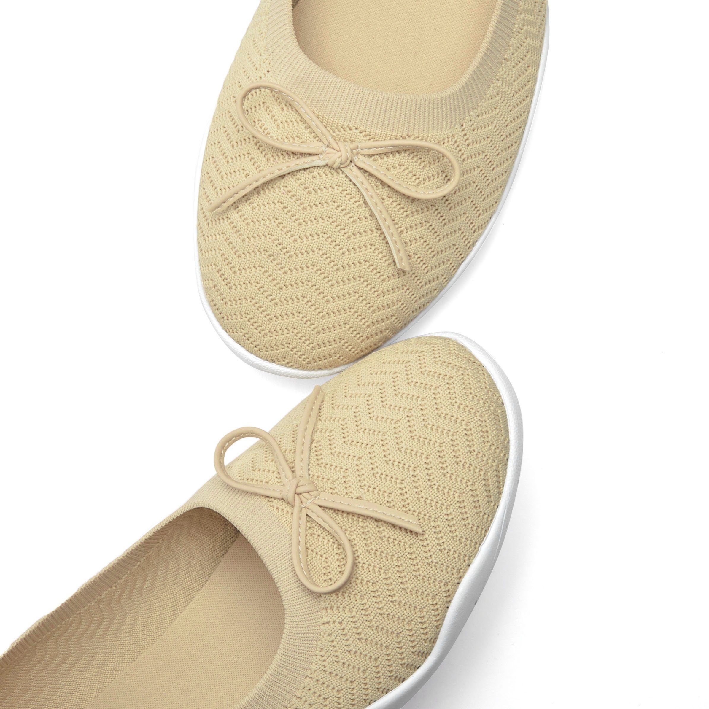 Lascana Sneaker ballerina's Slipper, lage schoen, slip-on sneaker ultralicht VEGAN