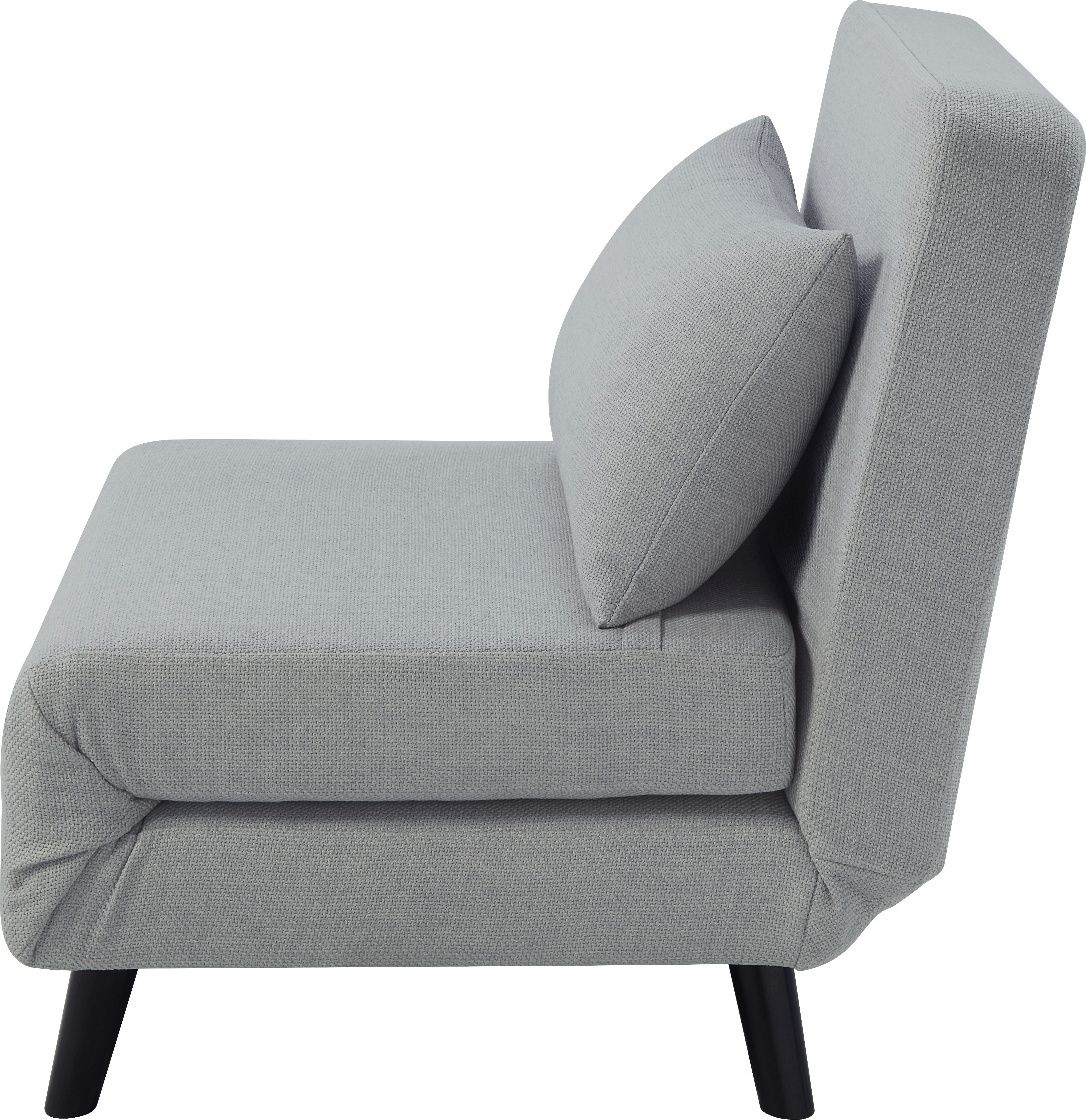 ATLANTIC home collection Fauteuil Robby incl. bedfunctie, meerdere verstelbaar, structuurstof
