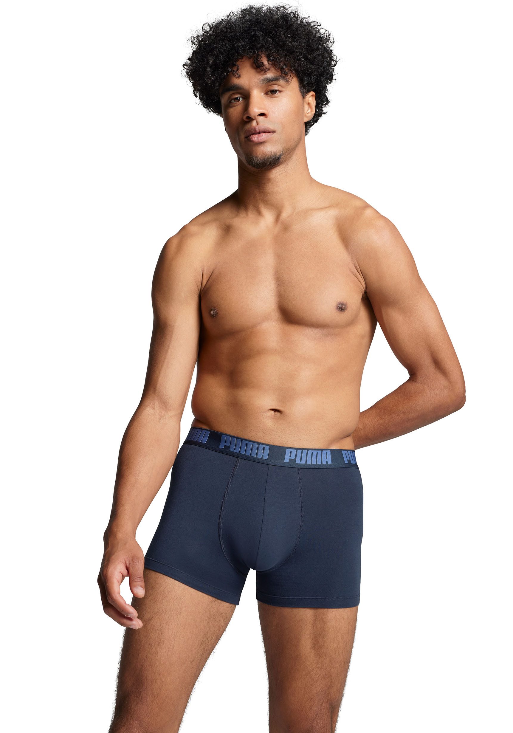PUMA Boxershort weefband met logo (2 stuks, Set van 2)
