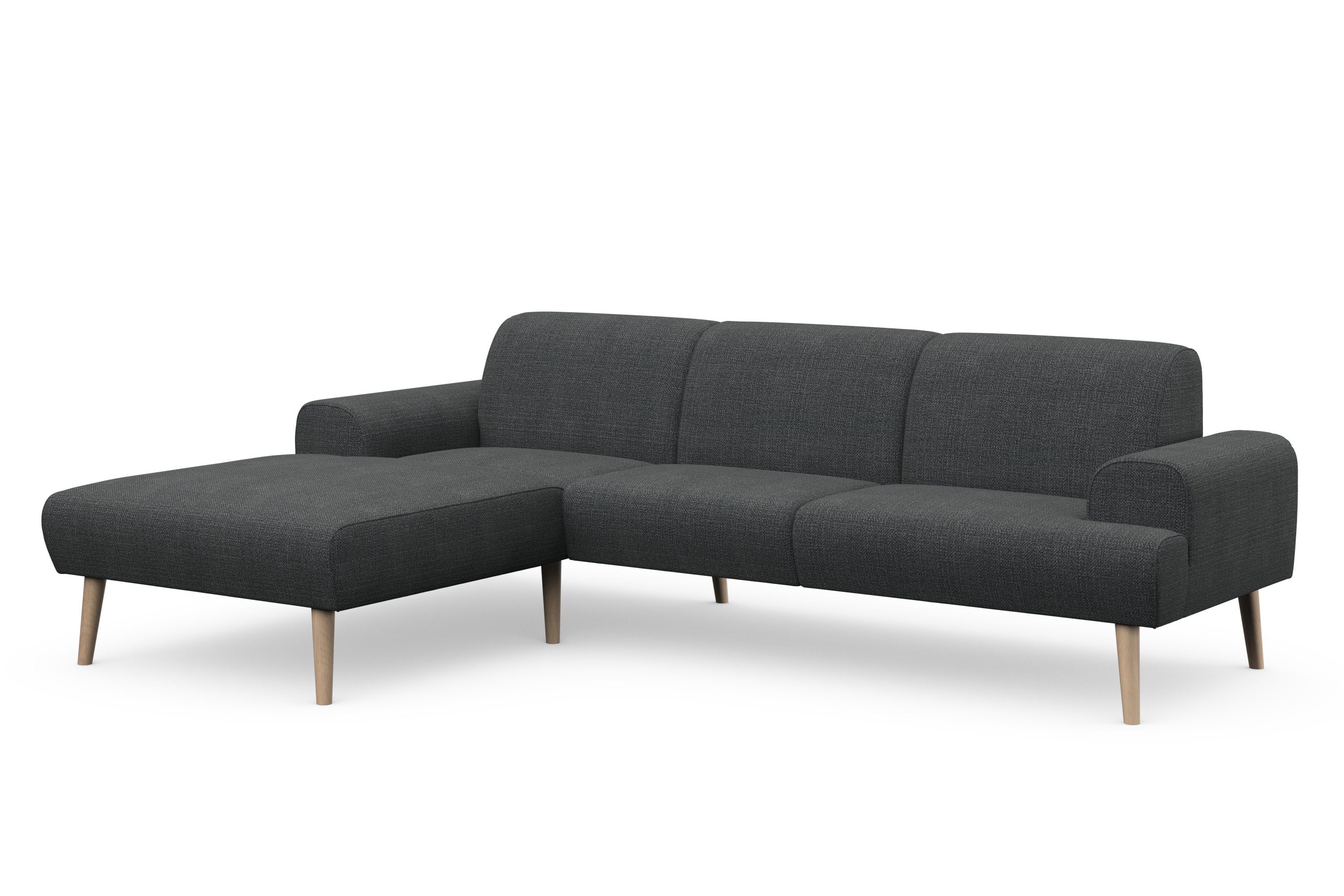 andas Hoekbank Swift L-vorm Binnenveringsinterieur, bxdxh: 292x83x176 cm