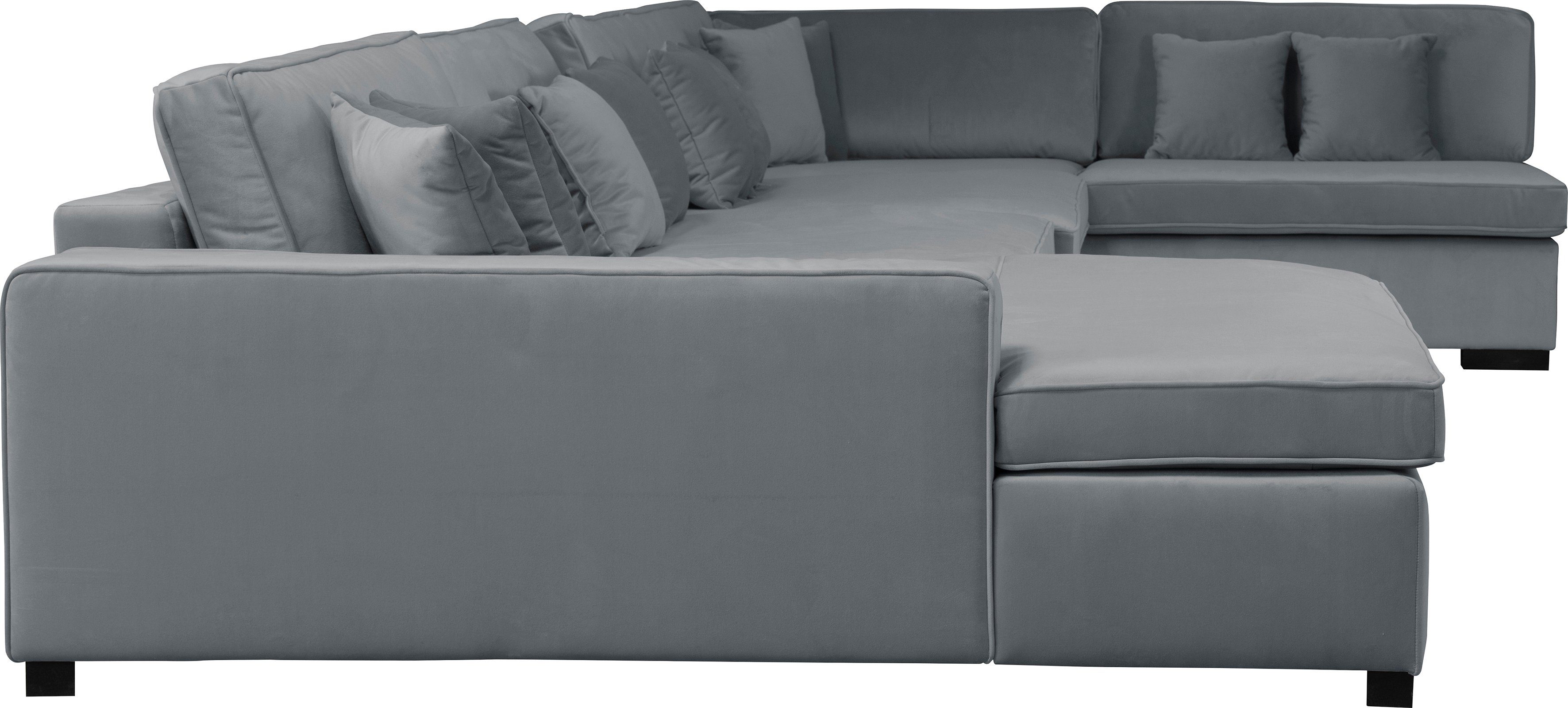 Guido Maria Kretschmer Home&Living Zithoek Skara U-vorm Loungebank met binnenveringsinterieur, in vele overtrekkwaliteiten