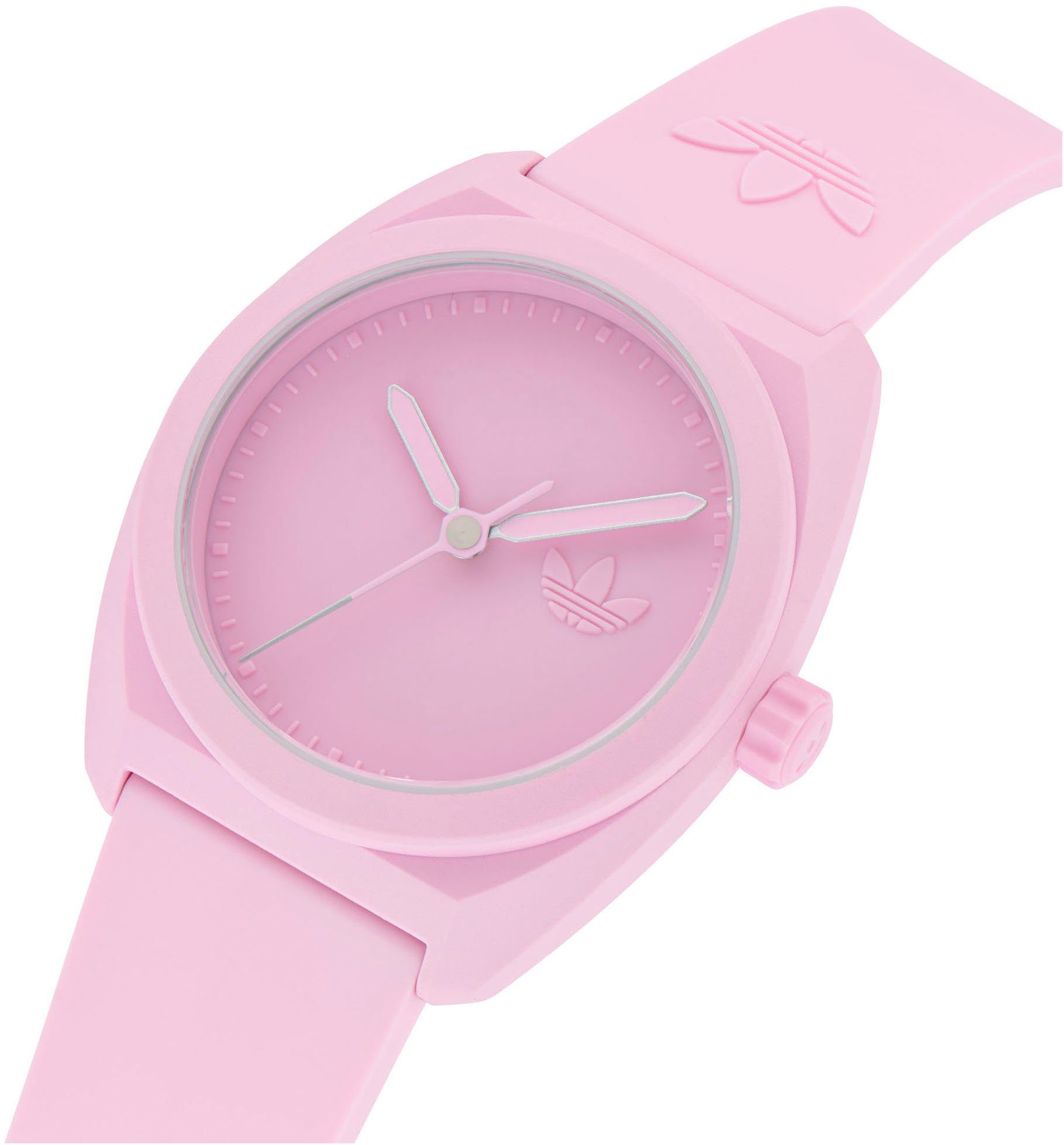 adidas Originals Kwartshorloge PROJECT THREE Polshorloge, dameshorloge, herenhorloge, analoog, siliconen armband