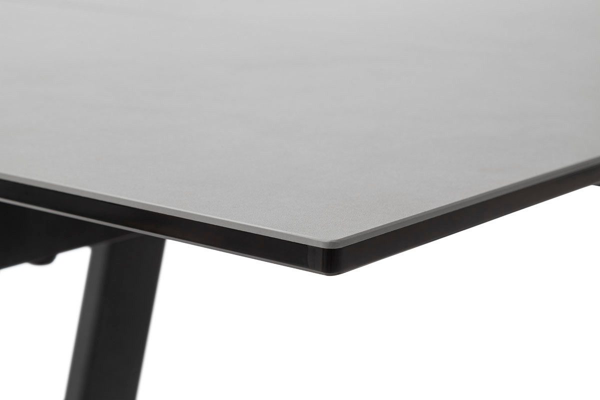 MCA furniture Eettafel NARBONNE onderstel tafel 200-300 cm Keramiek, metaal, eindschuif, uittrekbaar, tafelblad 13 mm, 10-12 personen