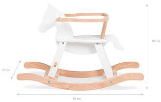 Pinolino® Hobbelpaard Pinolino van hout, made in europe