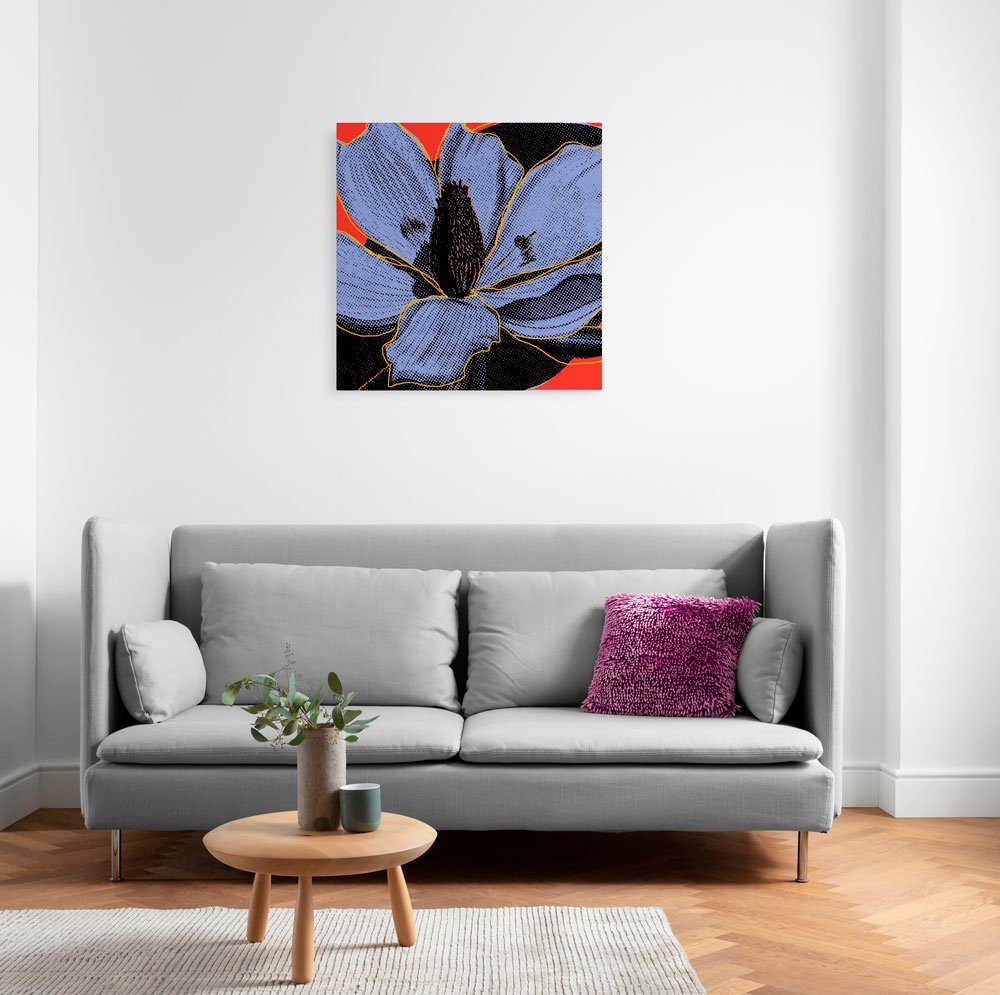Komar Artprint op linnen Mauve Fusion - Afmeting 60 x 60 cm (1 stuk)