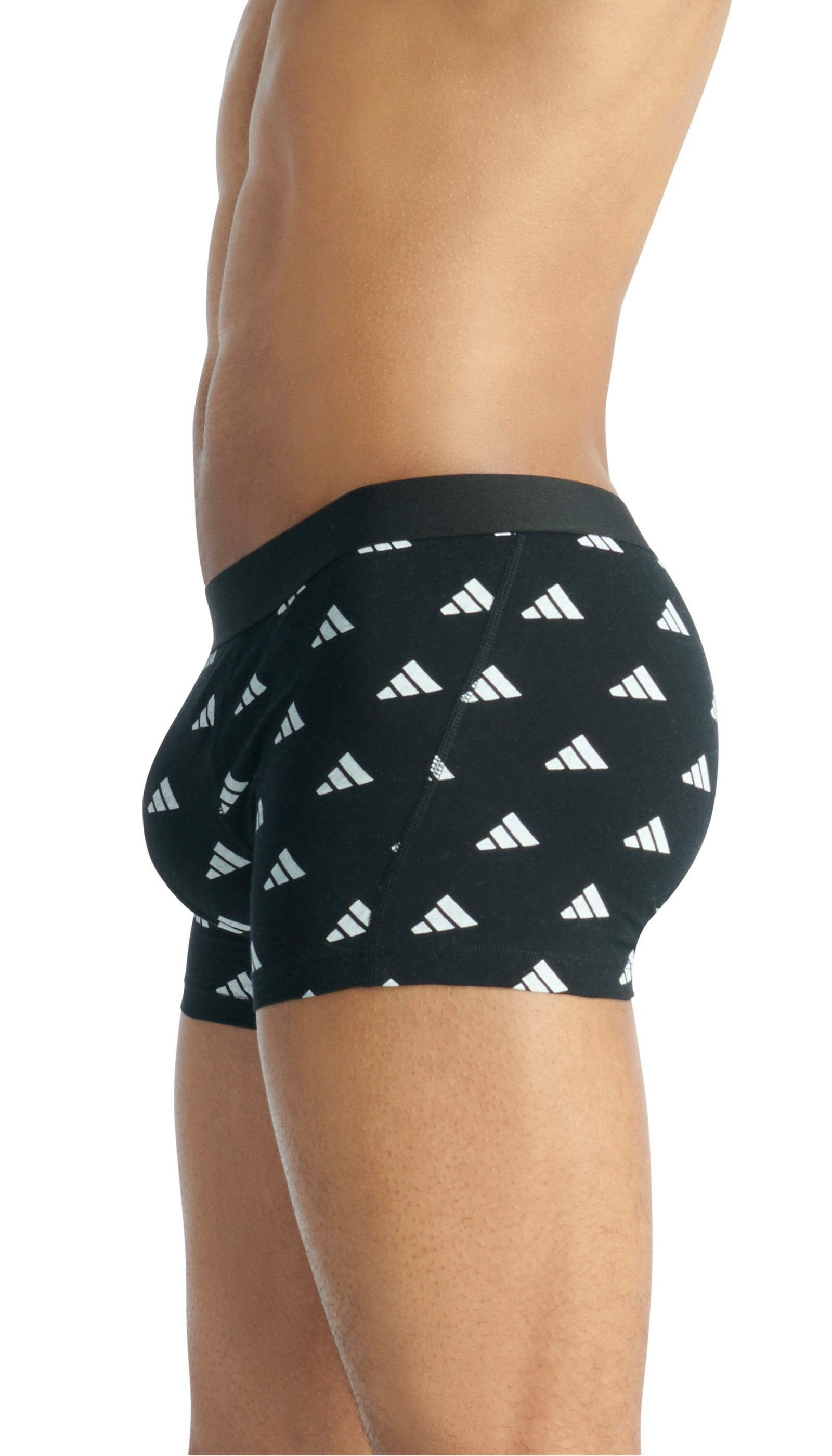 adidas Sportswear Trunk Active Flex Cotton met elastische logoband (Set van 3)