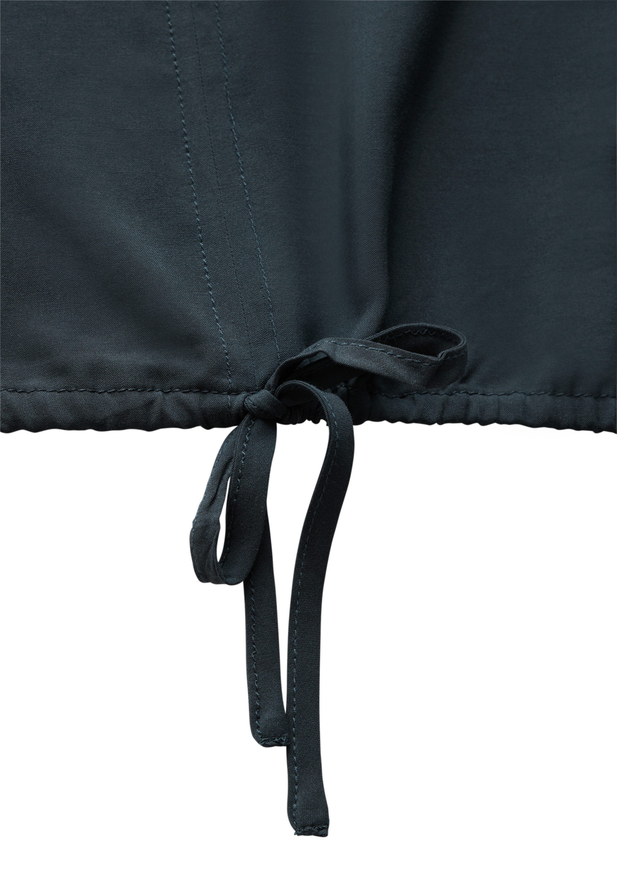 STREET ONE Blouse met lange mouwen met een rijgkoord