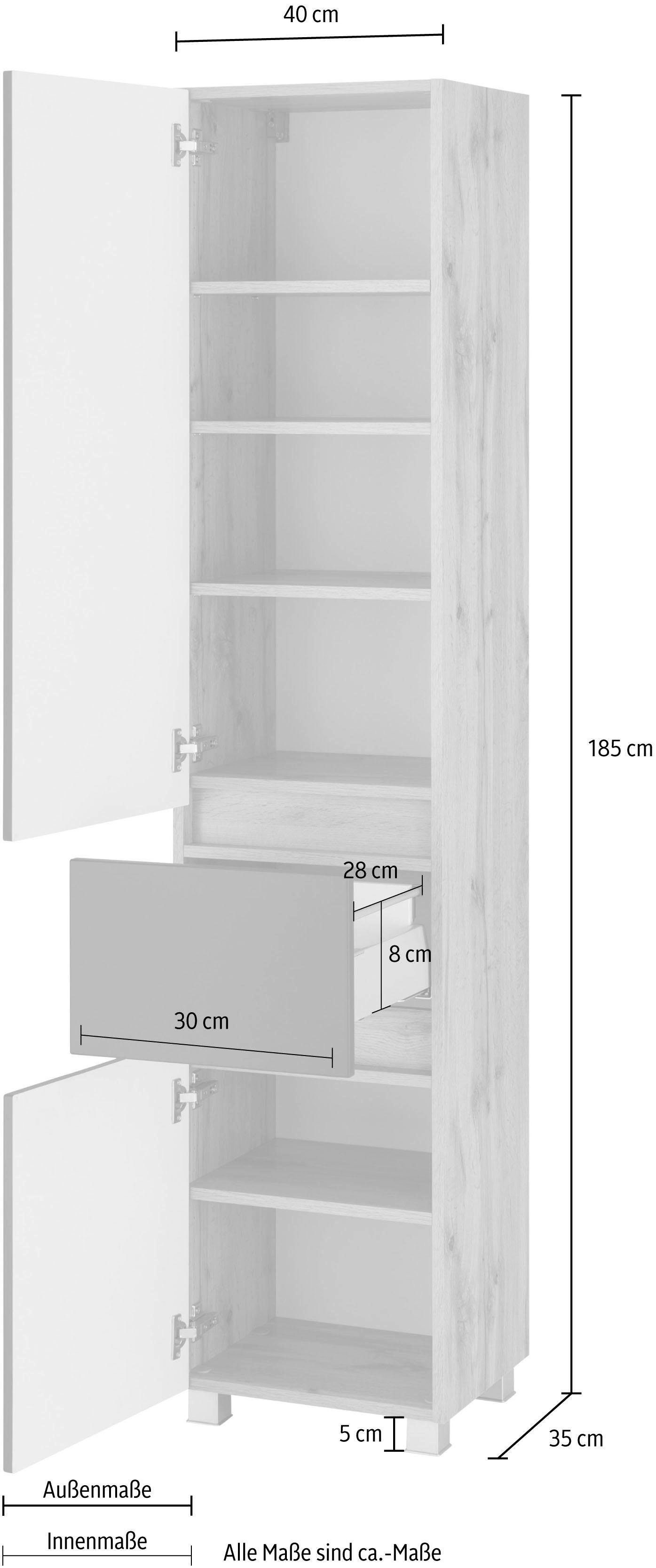 welltime Hoge kast Lucca