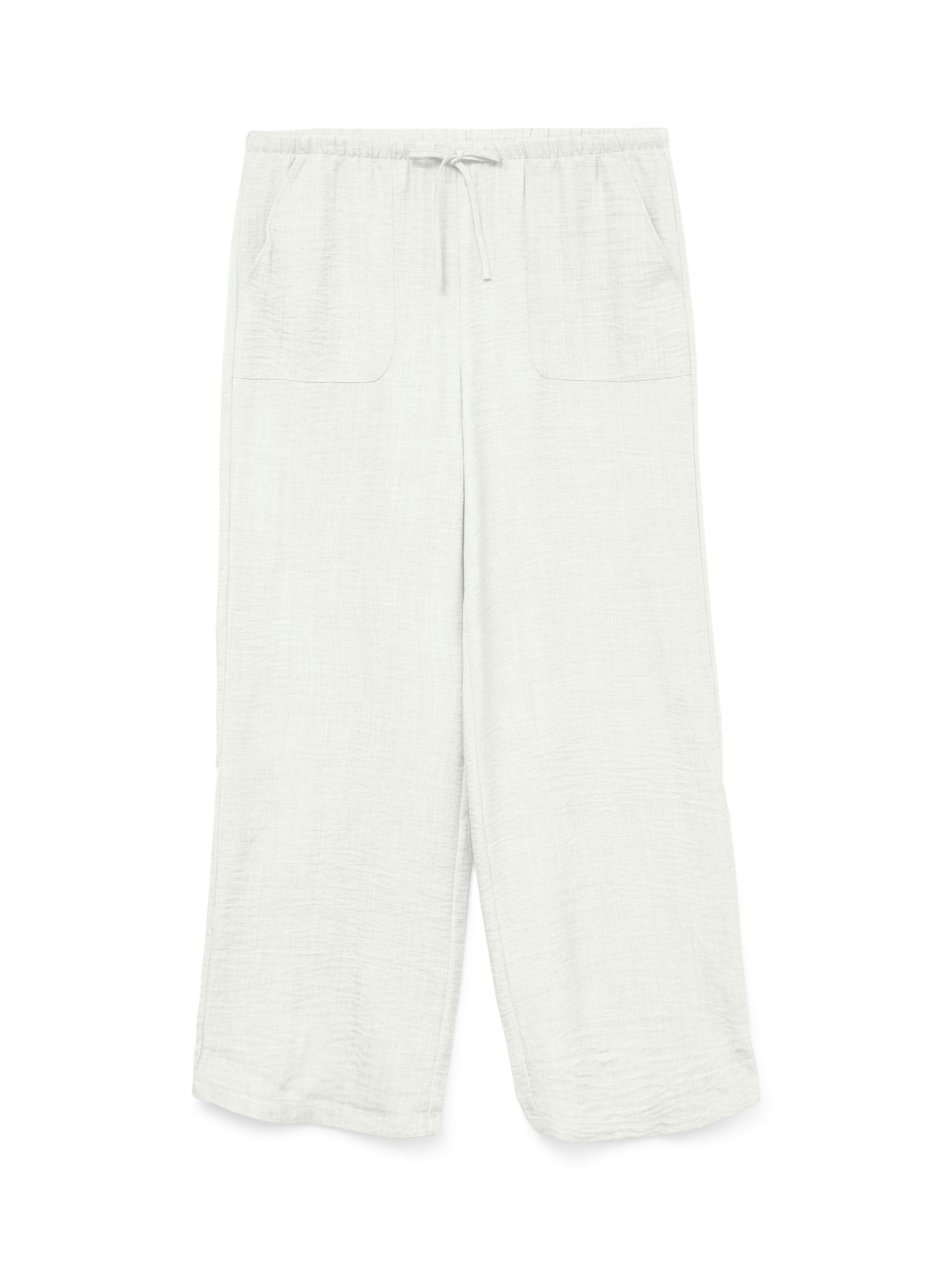 Vero Moda Comfortbroek VMMELANEY HW LOOSE PANT WVN GA NOOS
