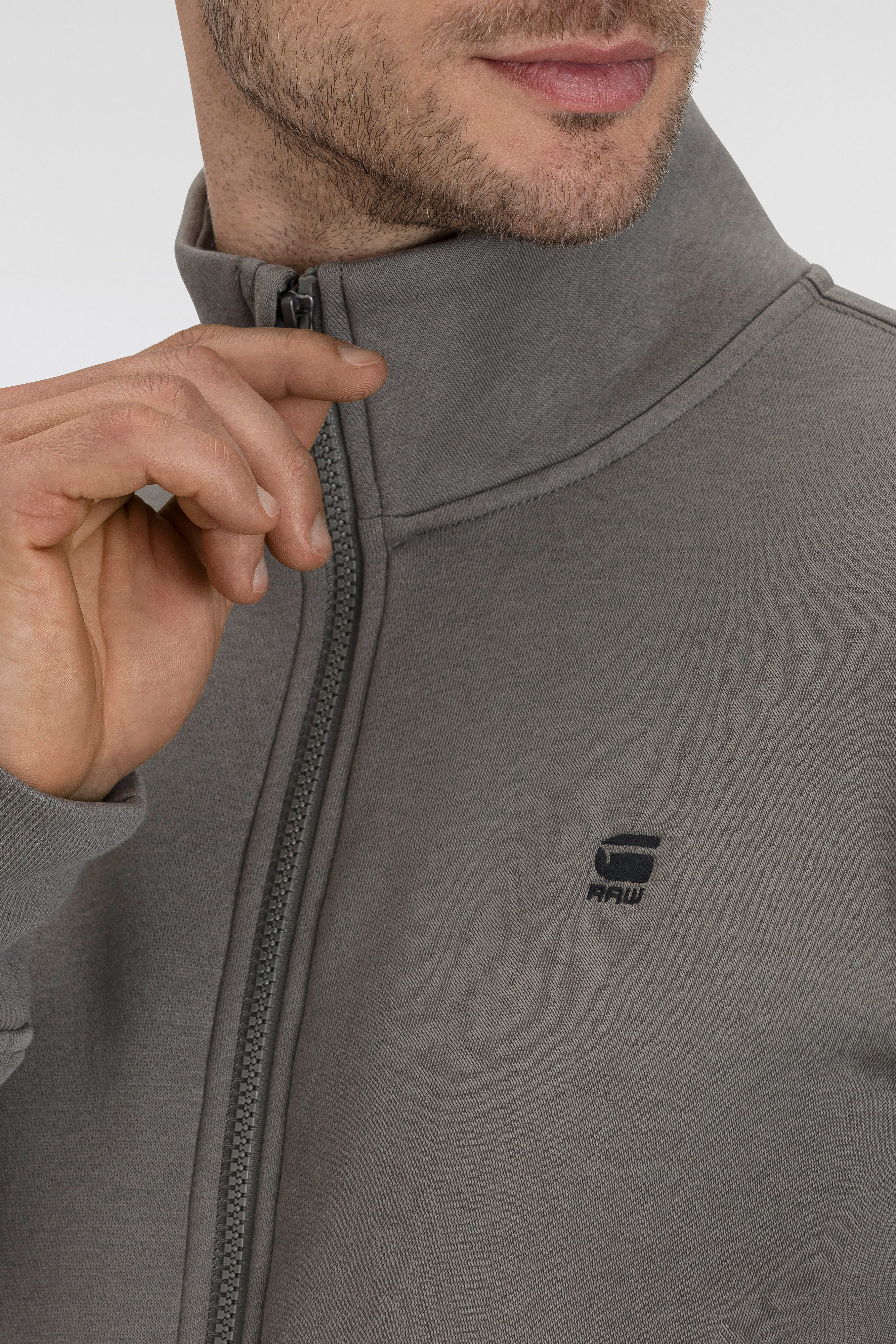 G-Star RAW Sweatvest met logoprint op borsthoogte