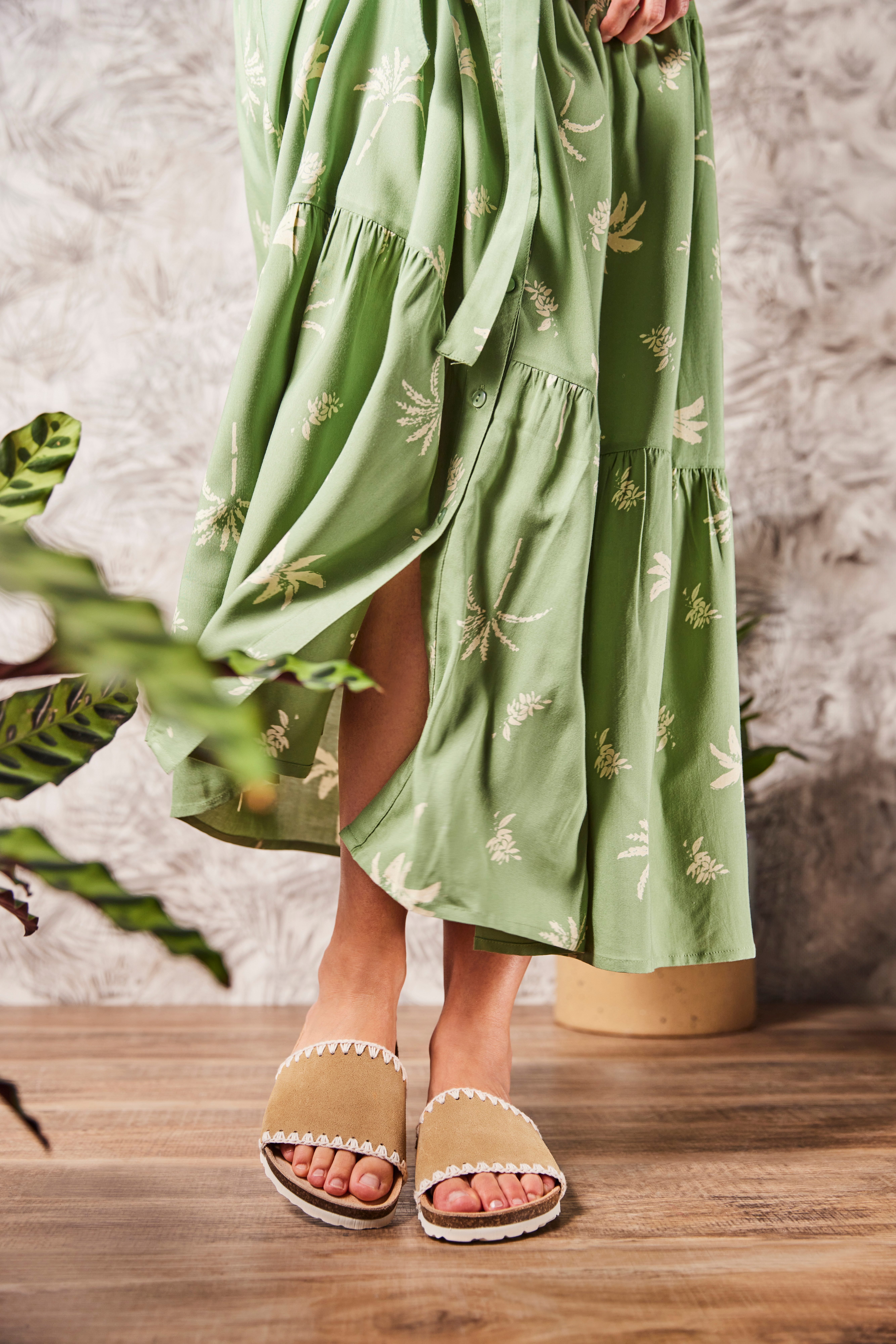Aniston SHOES Slippers , zomerschoen, strandschoen, voetbed - nieuwe collectie