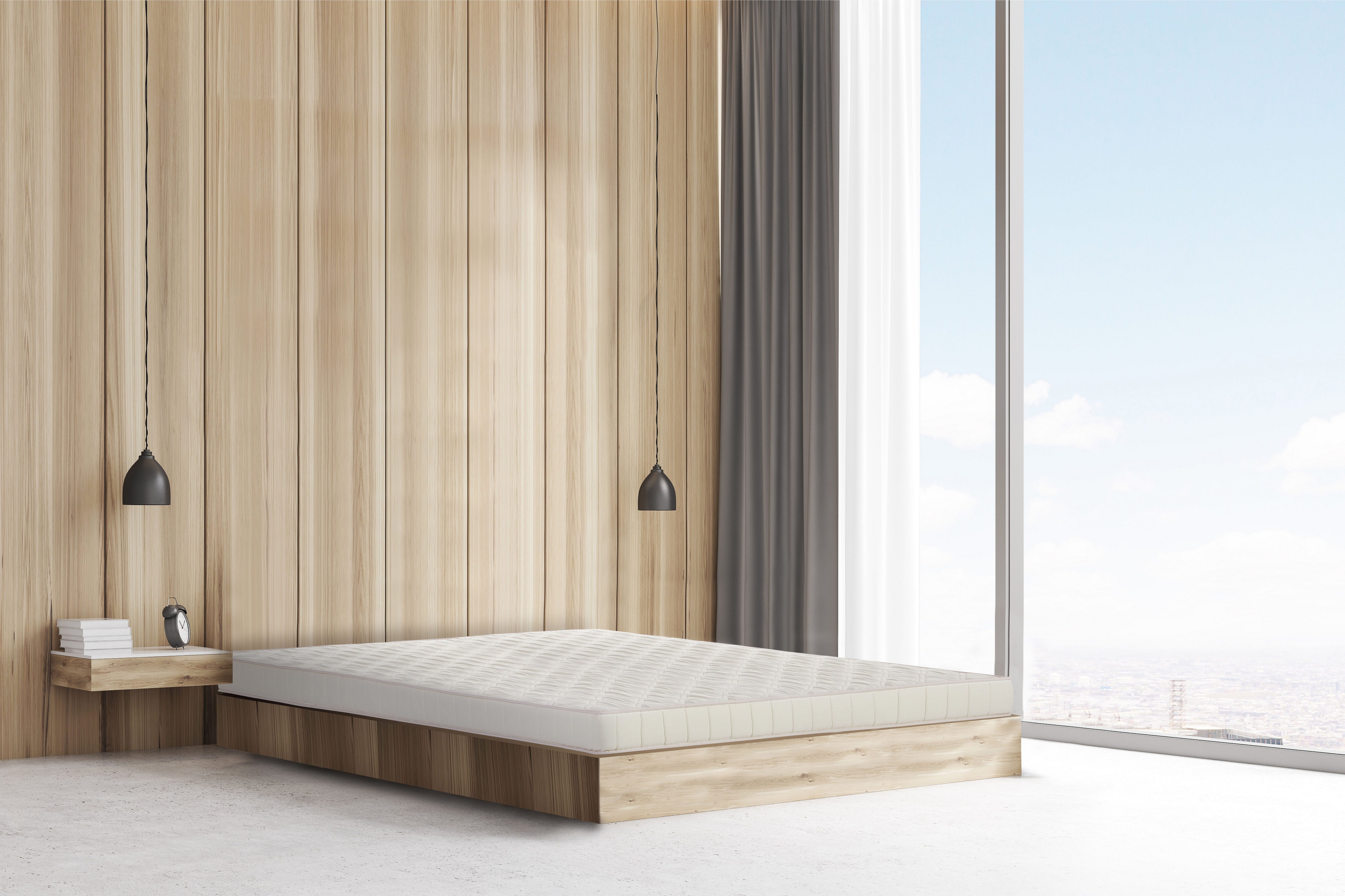 my home Comfortschuimmatras Basis instapper, matras 90x200 cm, 140x200 cm & andere maten hoogte 13 cm