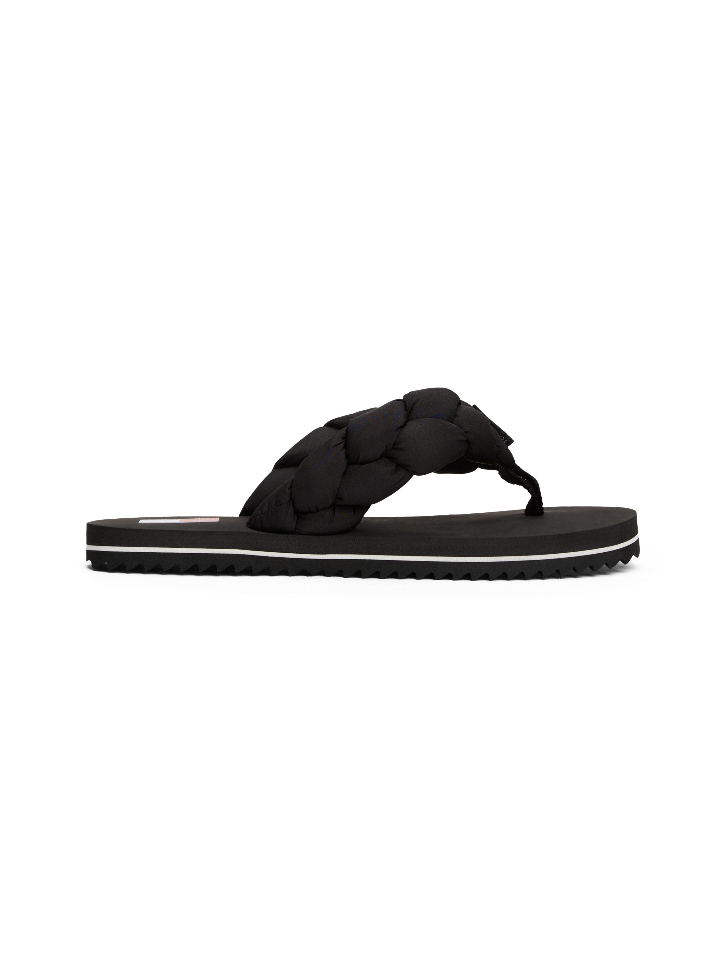 TOMMY JEANS Teenslippers BRAIDED THONG BEACH SANDAL