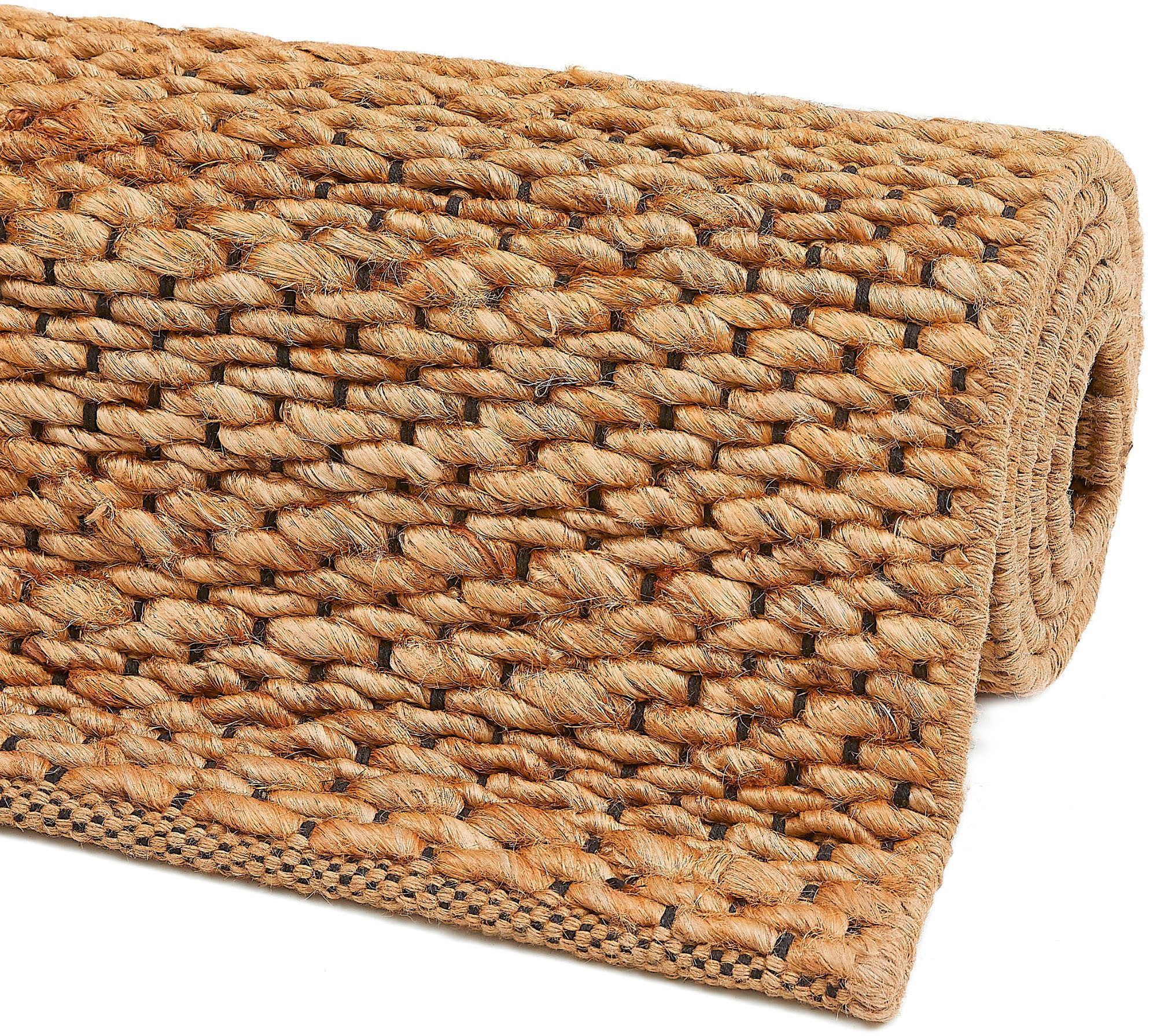 Andiamo Vloerkleed MANAUS Jute-tapijt, handgeweven, natuurlijke vezel, duurzaam, woonkamer