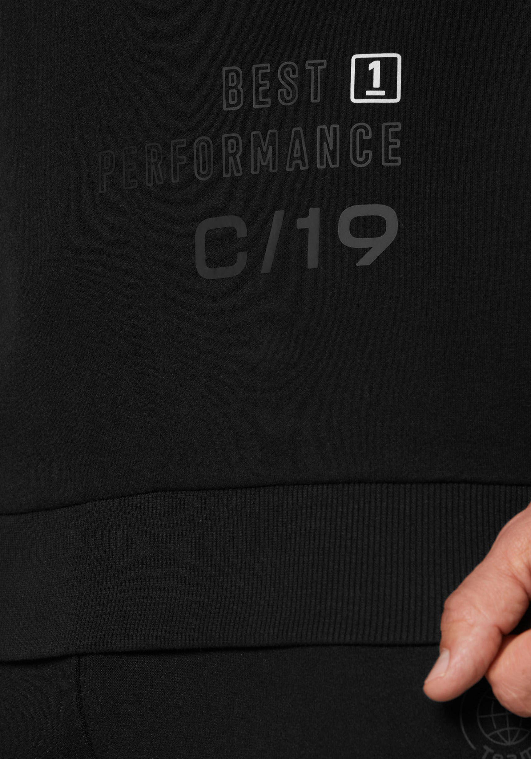 CAMP DAVID Sweatshirt met belettering