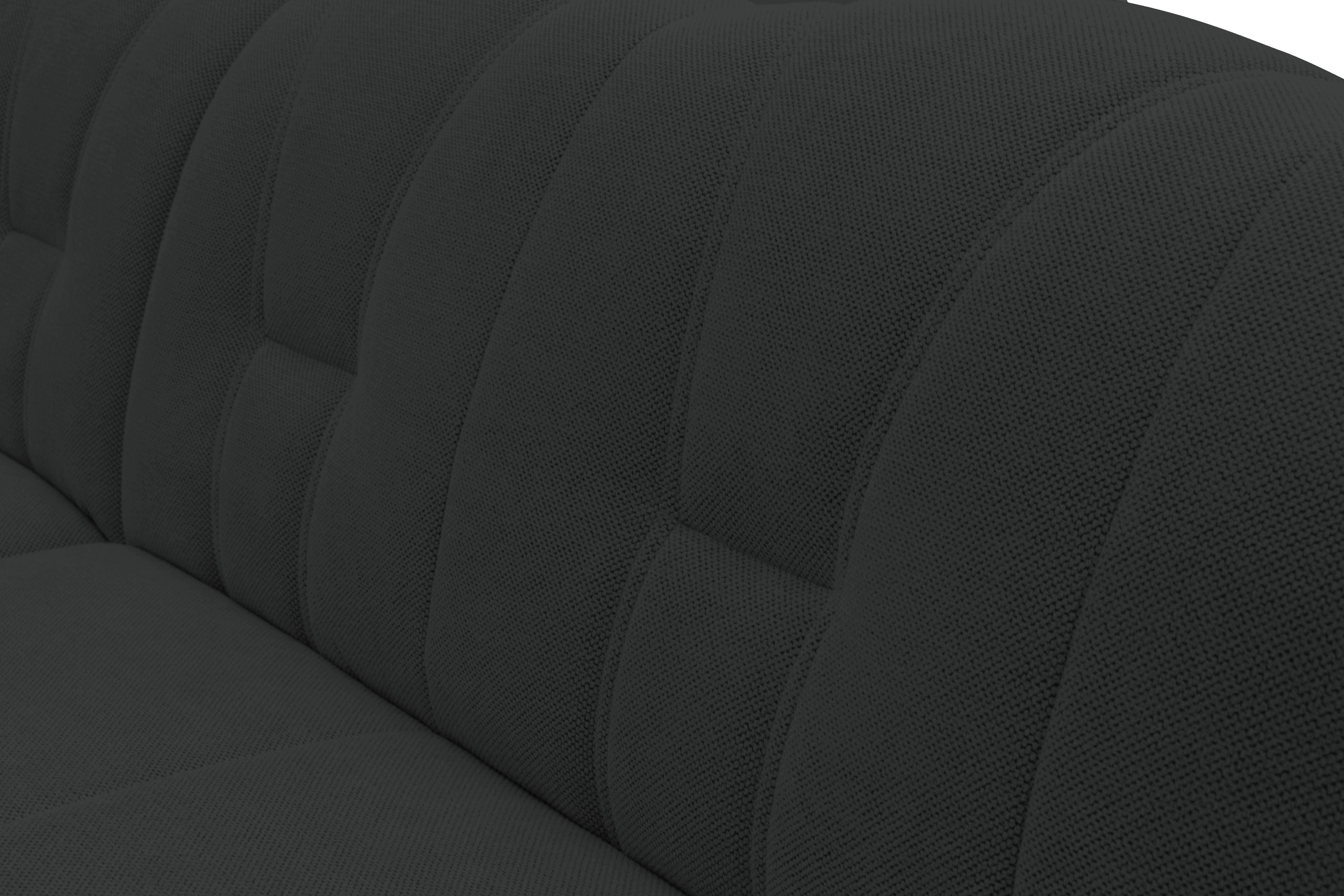 DOMO collection Hoekbank Flores slaapbank, B/D/H: 233/142/86 cm, L-vorm naar keuze met slaapfunctie, naar keuze met binnenvering, ook in leer