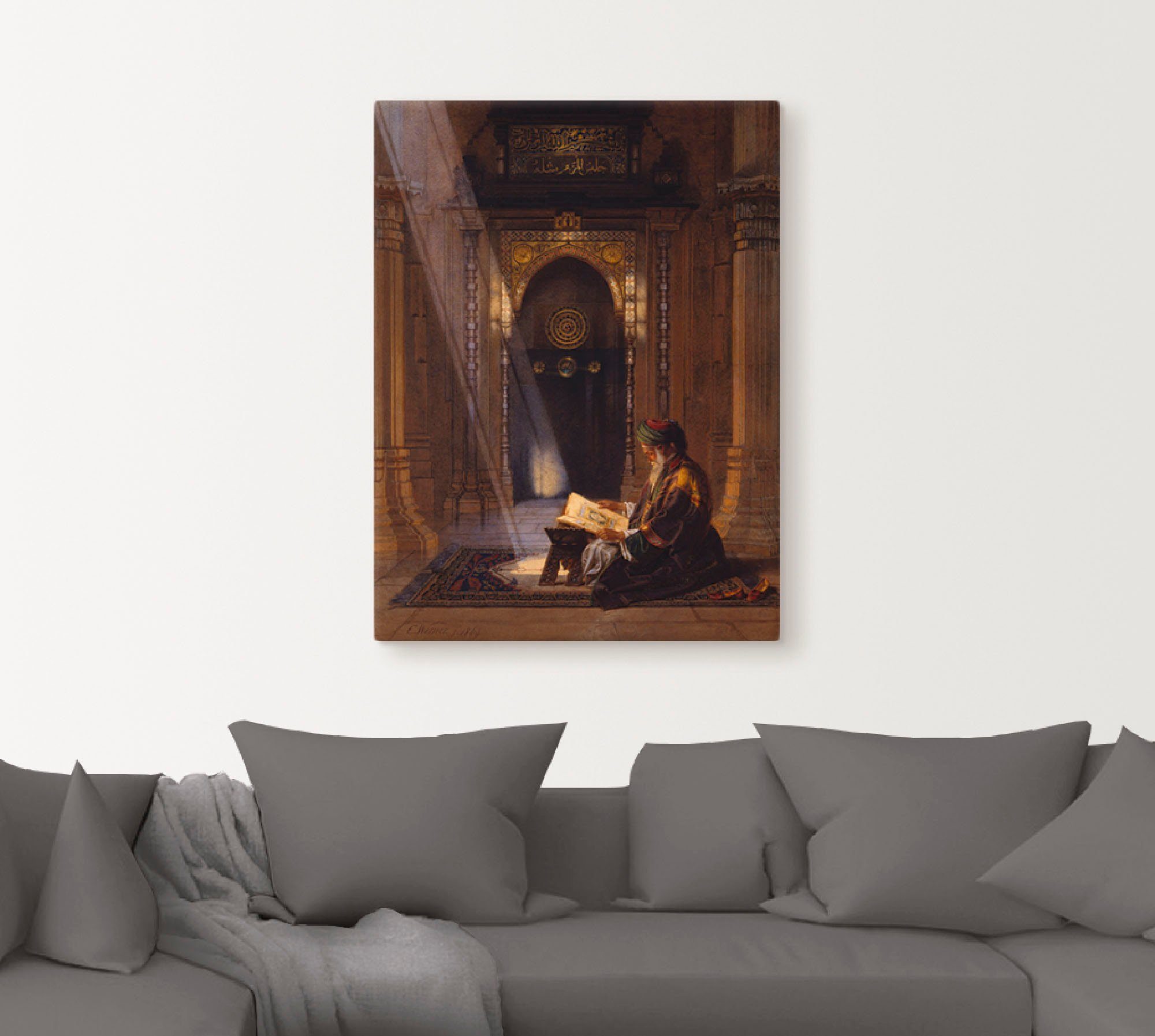 Artland Artprint In de moskee. als artprint op linnen, poster, muursticker in verschillende maten