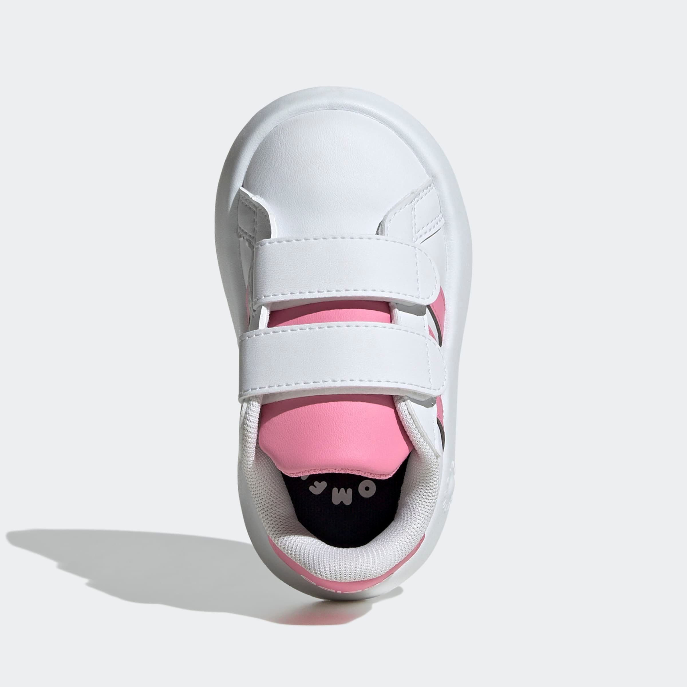 adidas Sportswear Klittenbandschoenen GRAND COURT 2.0 KIDS Design geïnspireerd op de adidas Superstar, voor kinderen