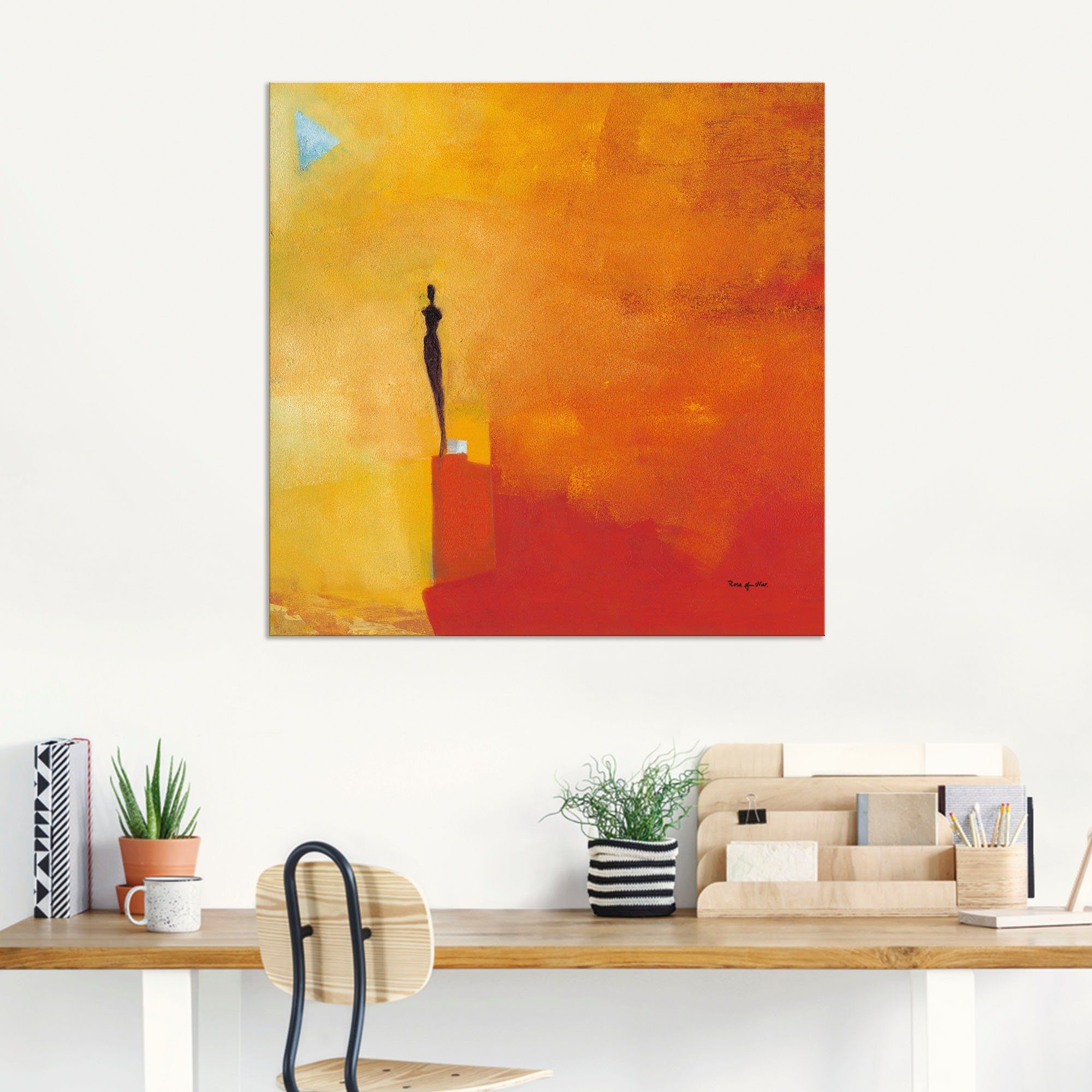 Artland Aluminium dibond print Gigantisch - abstract geschikt voor binnen en buiten, buitenafbeelding