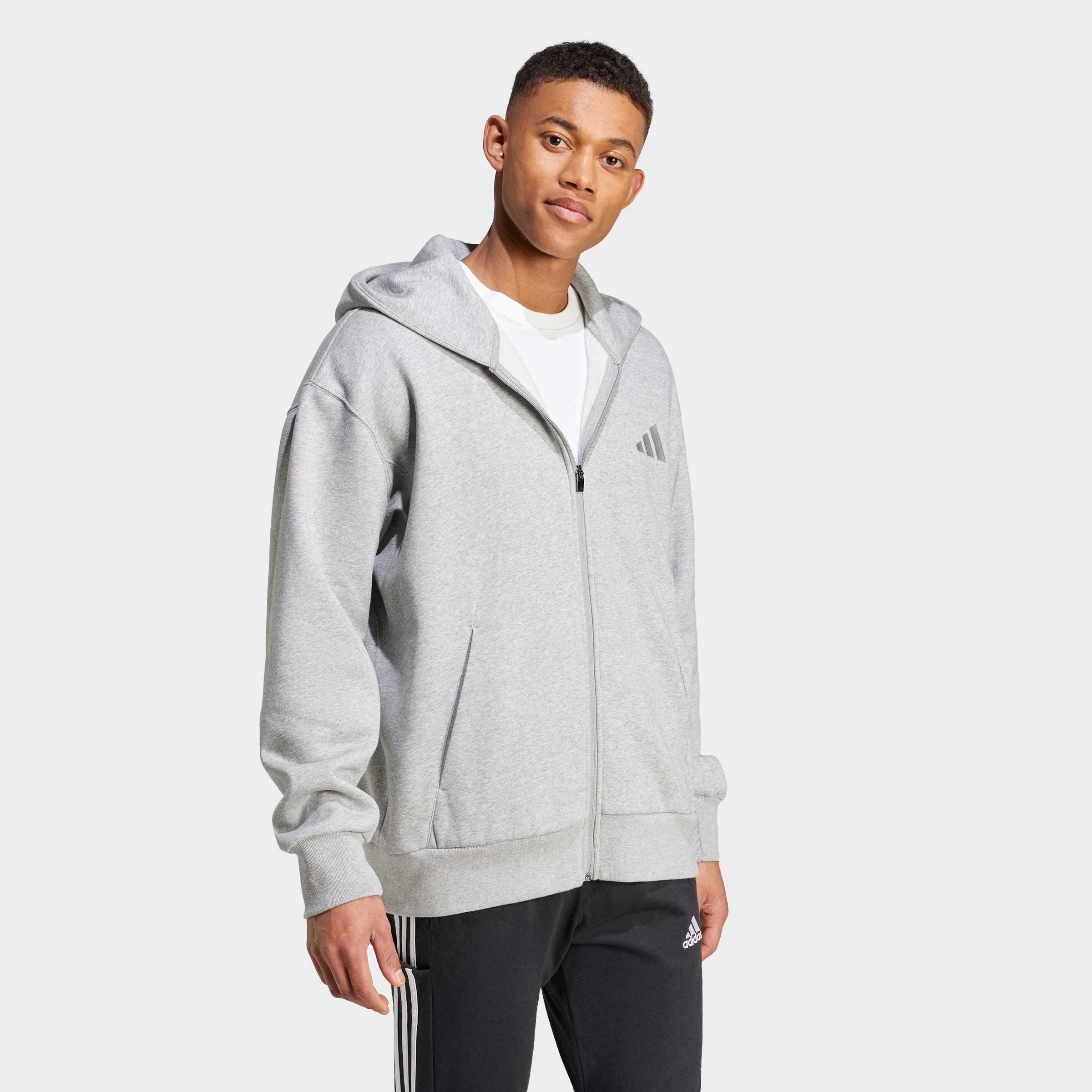adidas Sportswear Hoodie M A SZN FL FZ Hoodie met rits