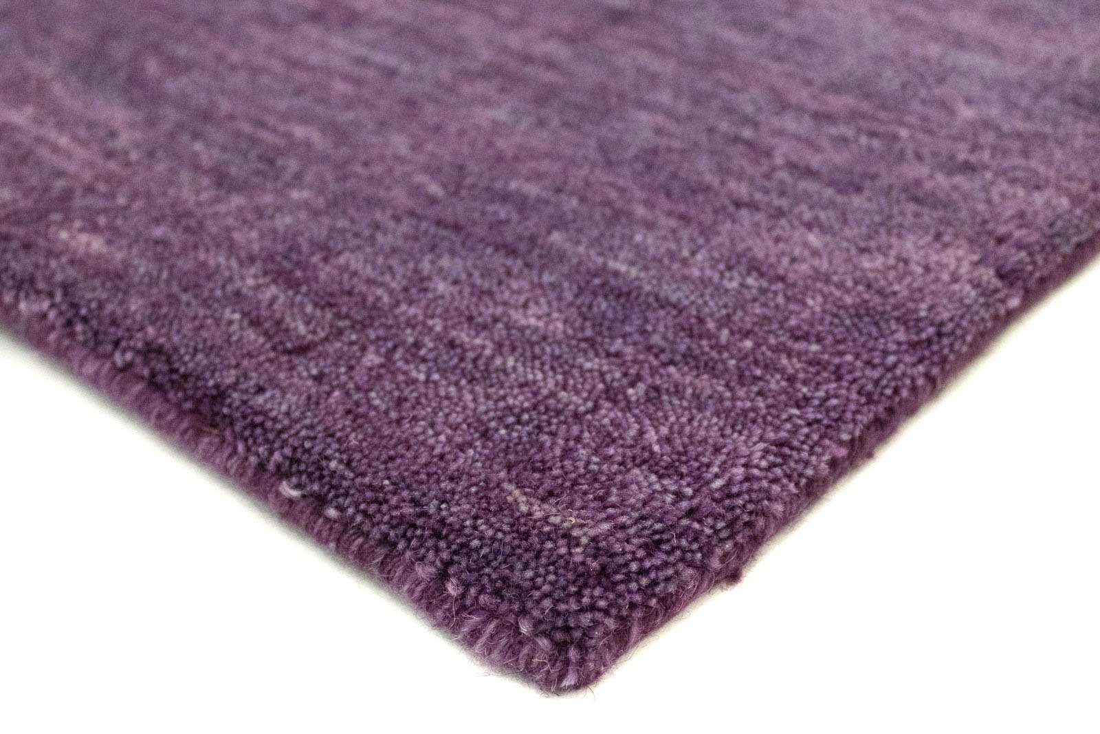 morgenland Wollen kleed Uni - Gabbeh tapijt - Softy Gabbeh look, uni kleuren, 100% wol, zeer zachte pool, woonkamer