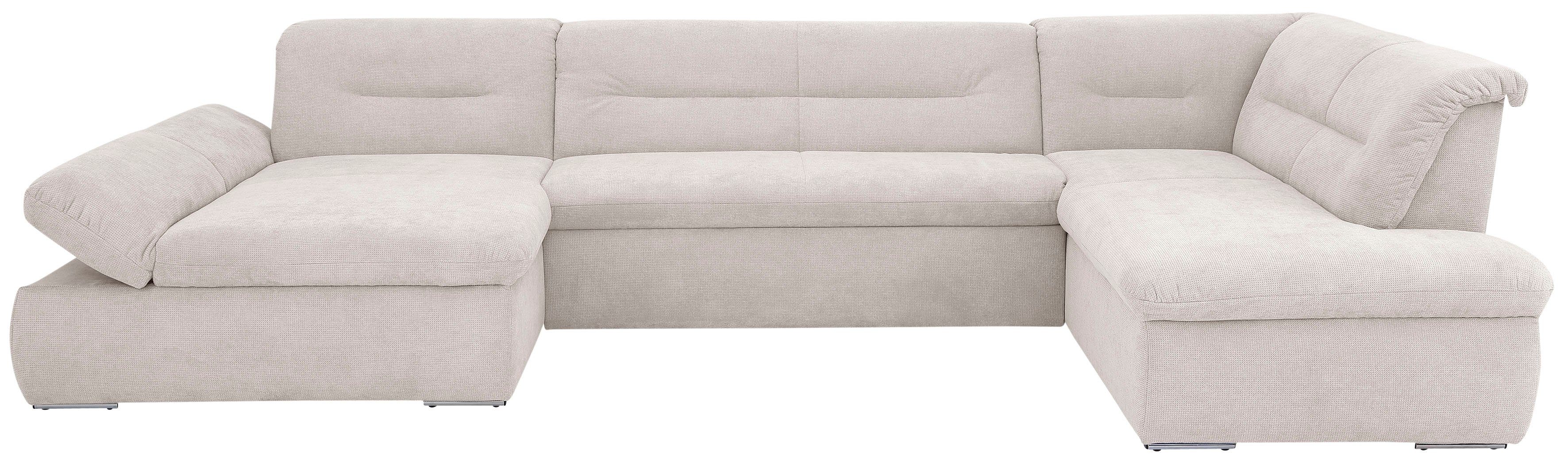INOSIGN Zithoek Avesa U-vorm Naar keuze met verstelbare armleuningen en slaapfunctie, bxdxh: 355x216x80cm