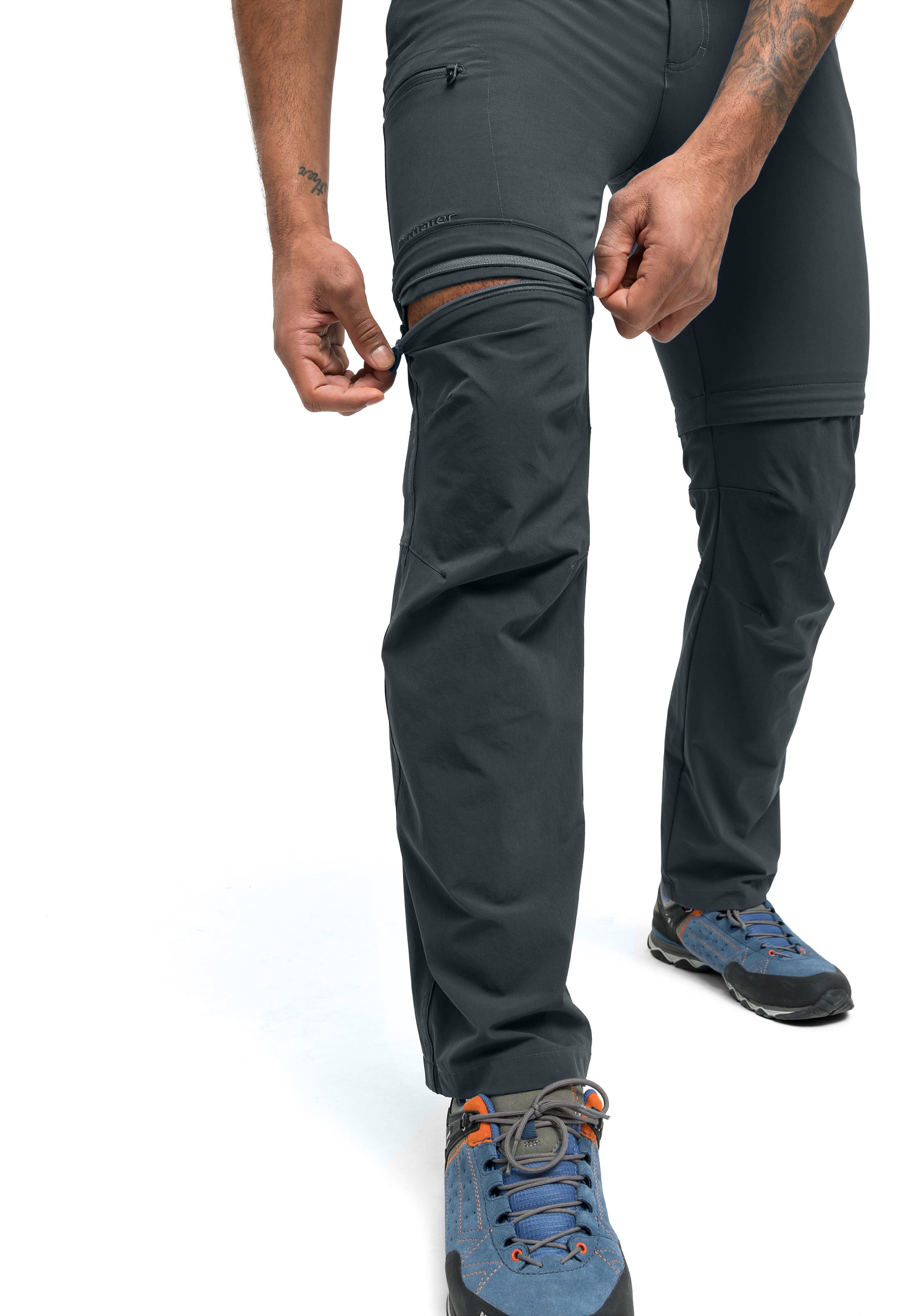 Maier Sports Functionele broek Tajo 2 Heren wandelbroek, afritsbare outdoorbroek, 4 zakken, regular fit