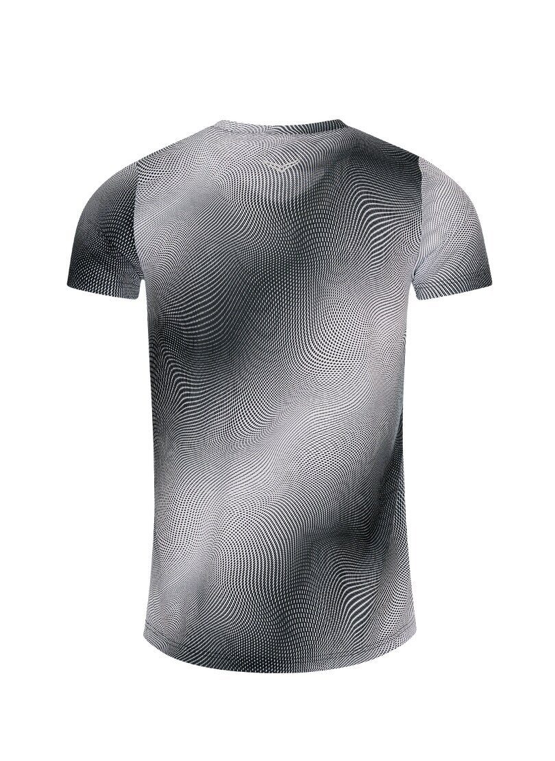 Trigema T-shirt TRIGEMA COOLMAX® sportshirt met een modieuze print (1-delig)