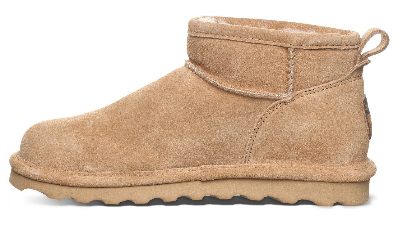 Bearpaw Winterlaarzen Shortama winterlaarzen, instaplaarzen met uitneembare binnenzool