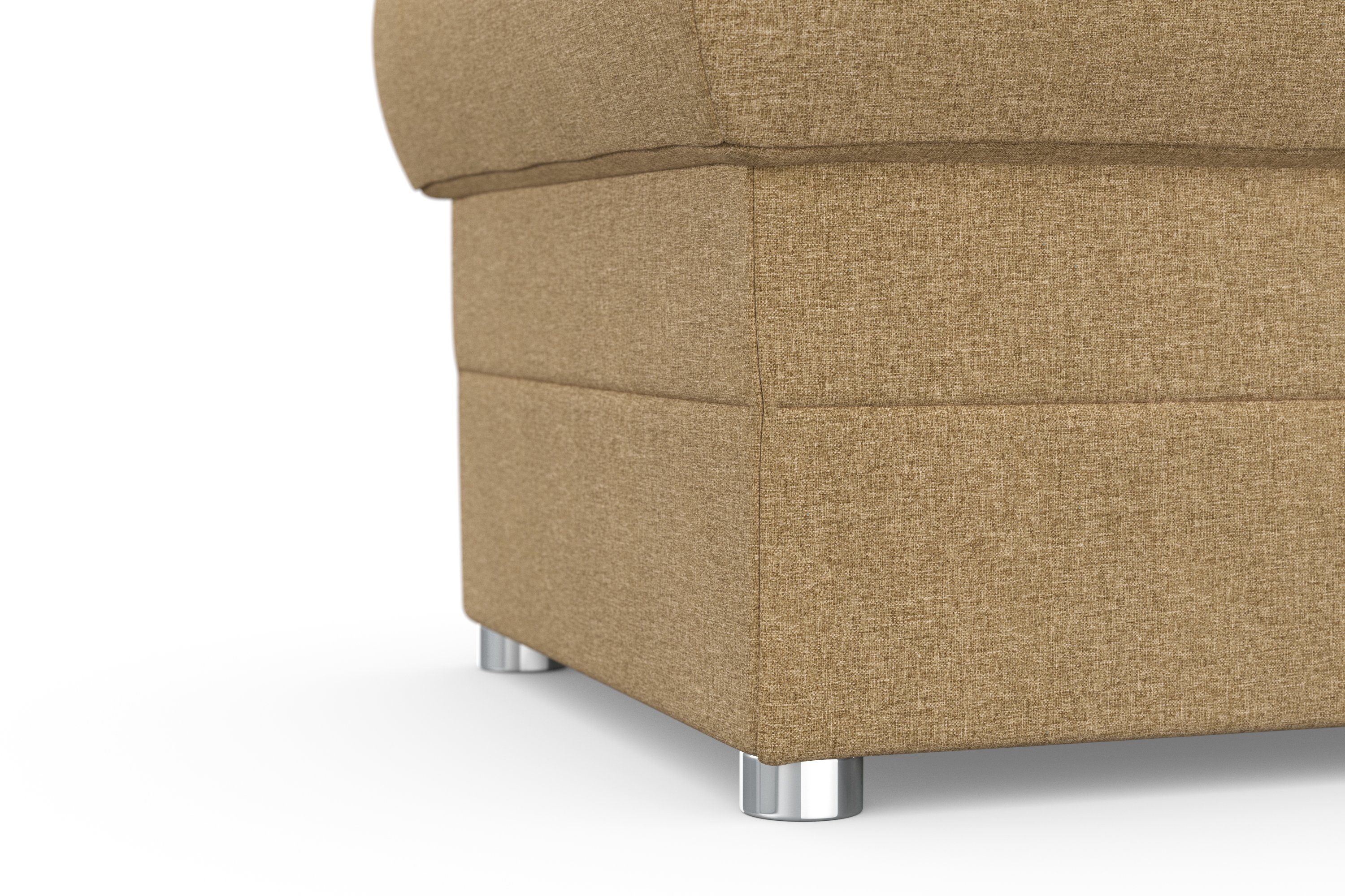 DOMO collection Hocker Pina Bijpassende voetenbank/poef bij de serie